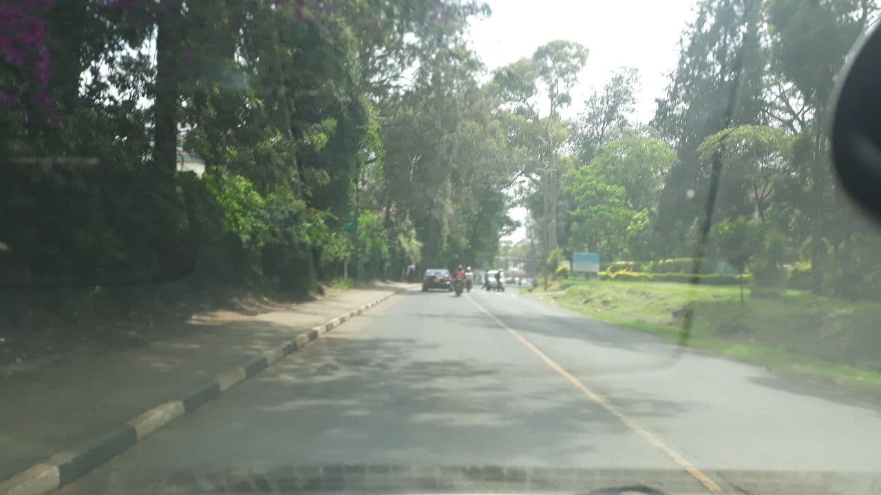 Street view near YMCA Central, Nairobi