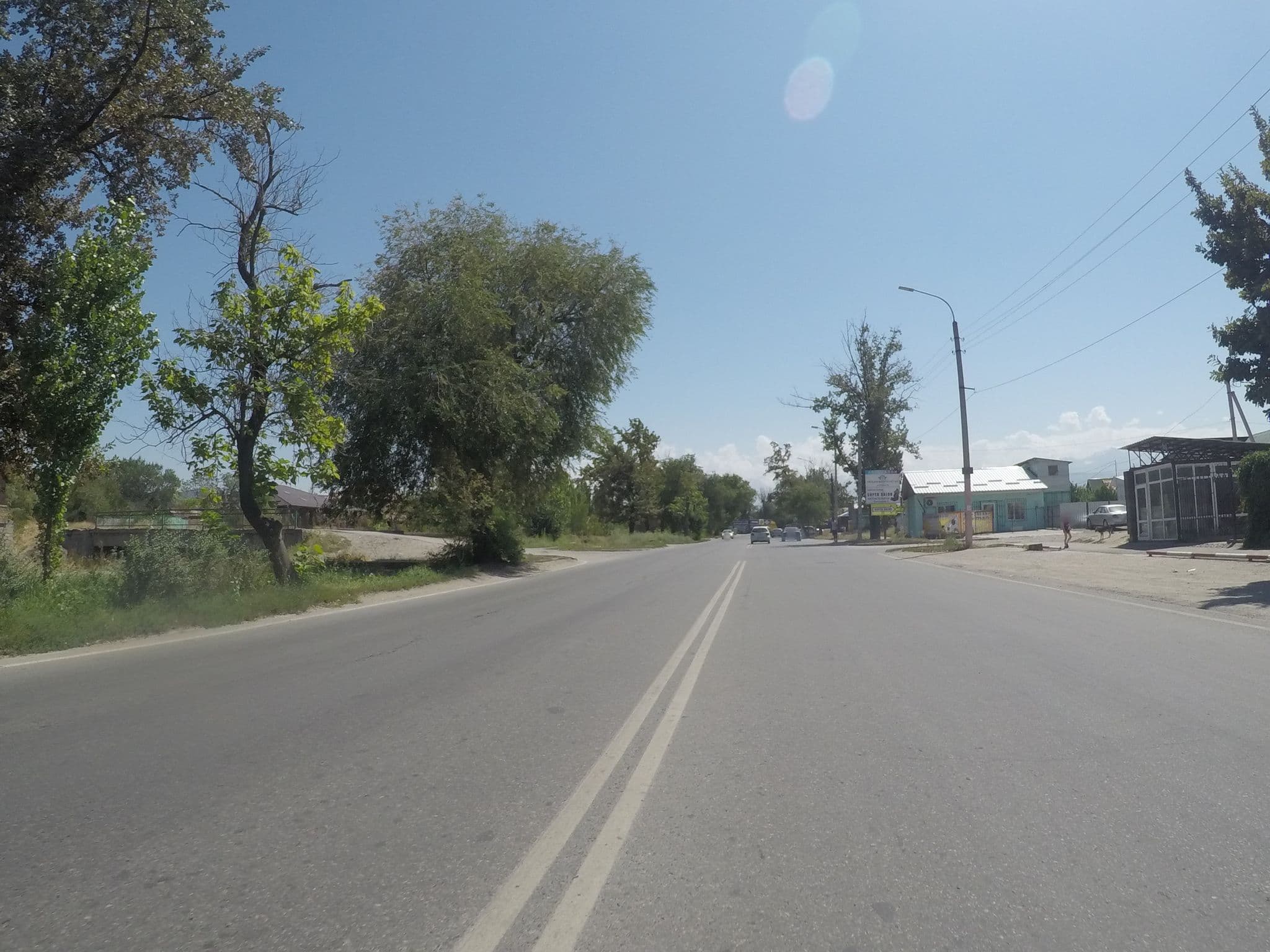 Street view near Fortuna, Bishkek — © chrisbeddow (CC BY-SA · Mapillary)