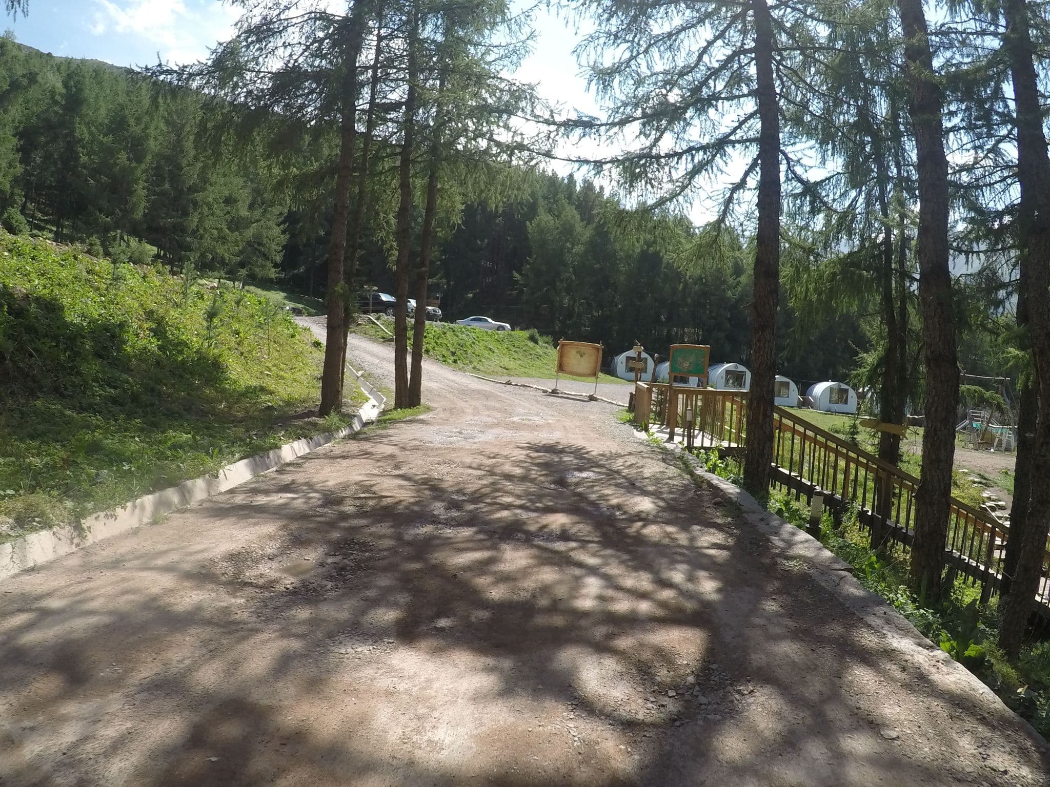 Street view near Supara Ethno Complex, Bishkek — © chrisbeddow (CC BY-SA · Mapillary)