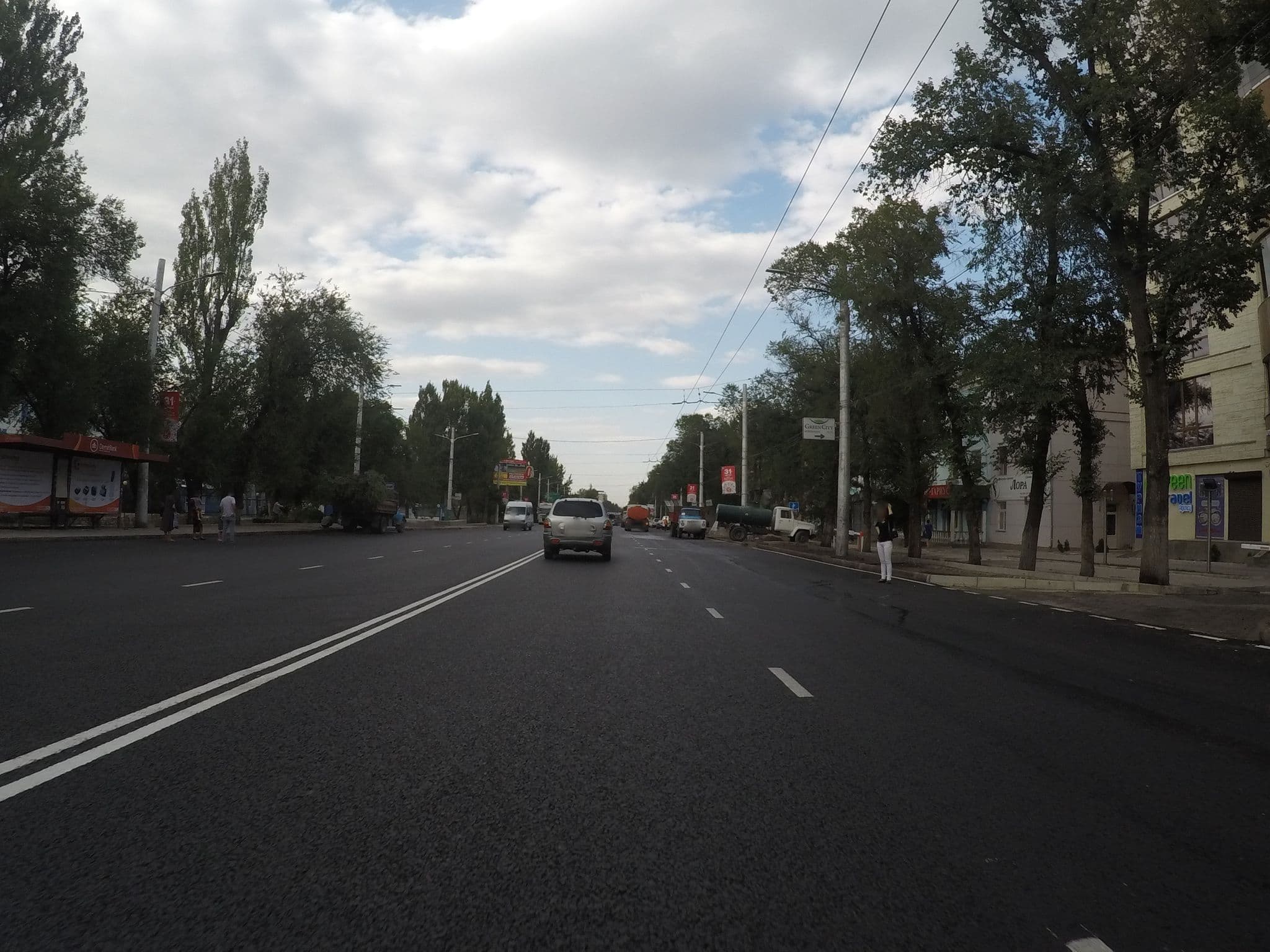 Street view near Green City, Bishkek — © chrisbeddow (CC BY-SA · Mapillary)