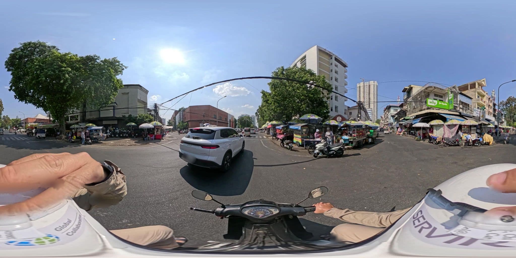 Street view near Casa Hotel, Phnom Penh