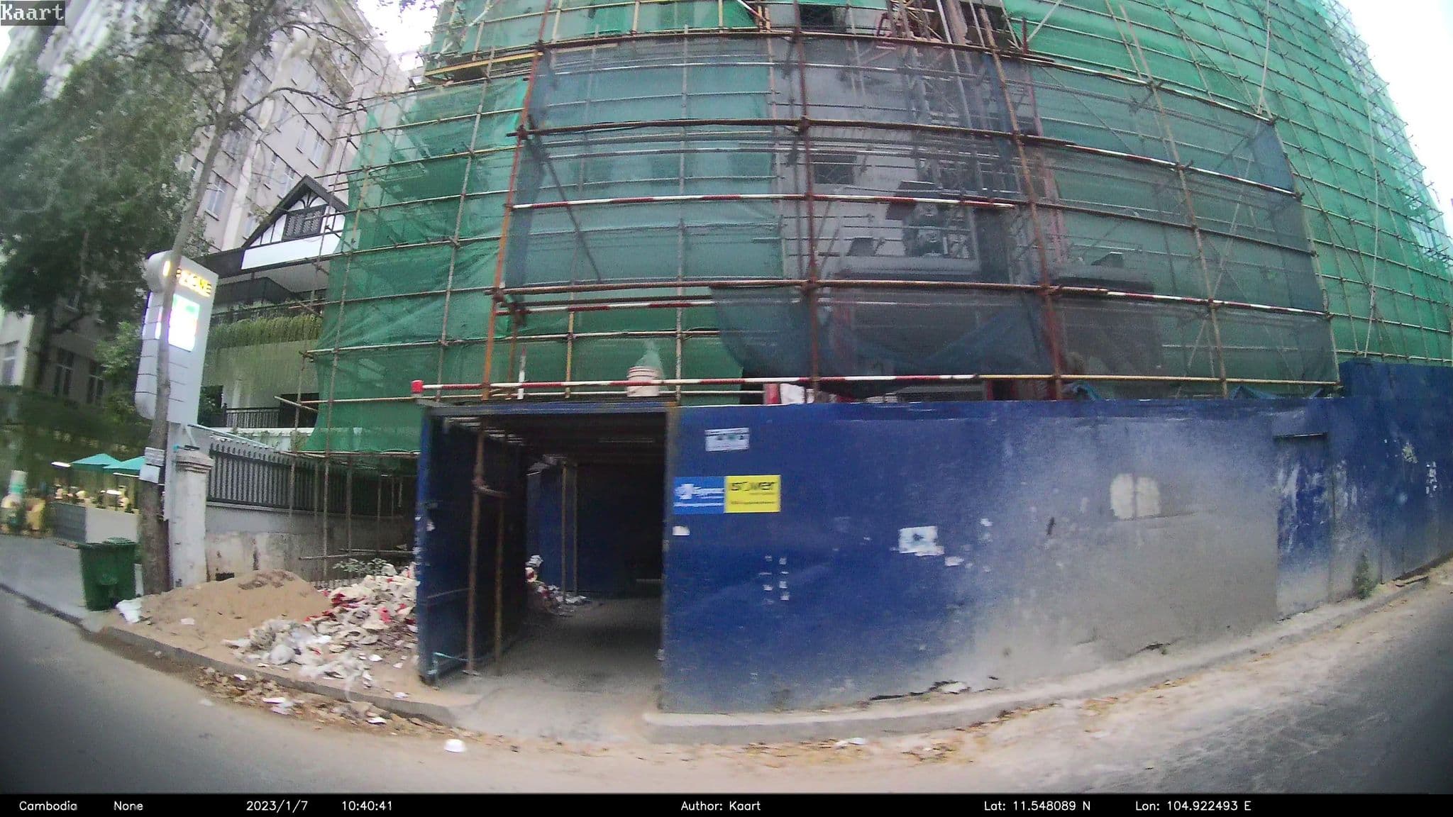 Street view near Home City Hotel, Phnom Penh — © kaart_2 (CC BY-SA · Mapillary)