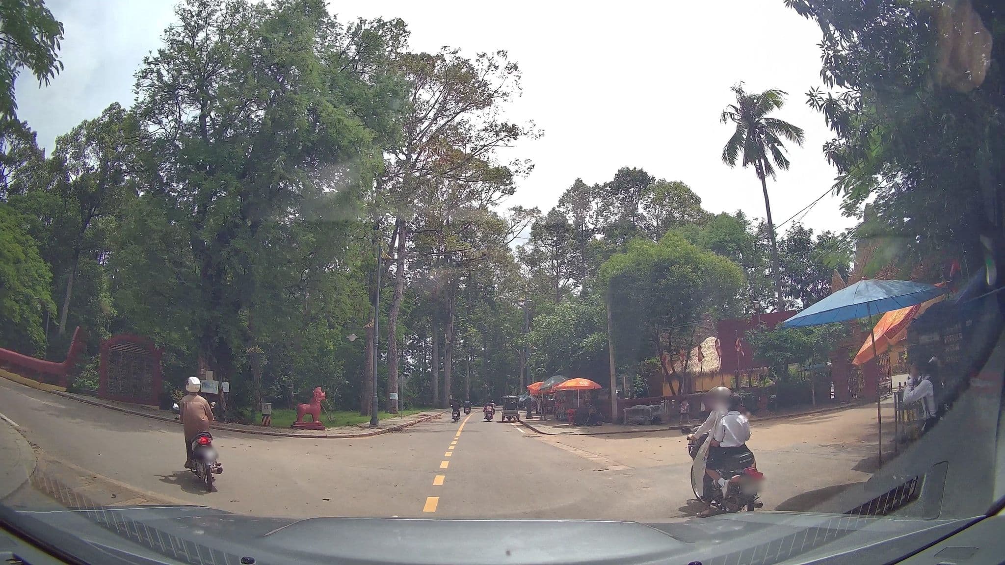 Street view near Rosy Guest House, Siem Reap