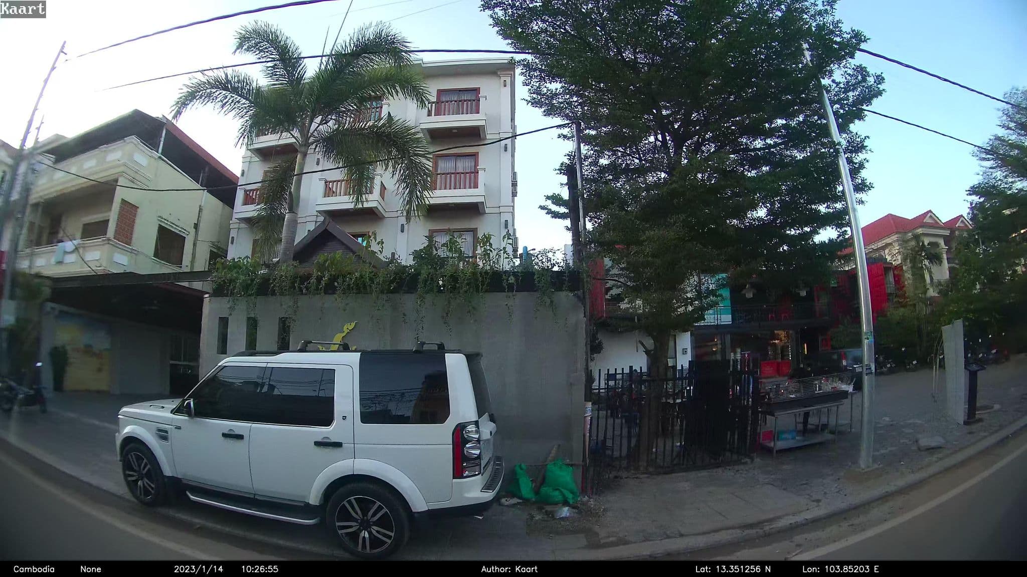 Street view near Dodo Guesthouse, Siem Reap