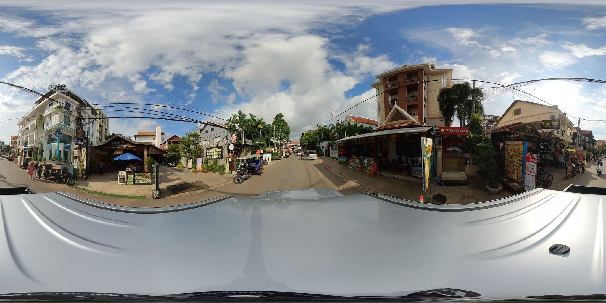 Street view near Inter Angkor Condominiums, Siem Reap