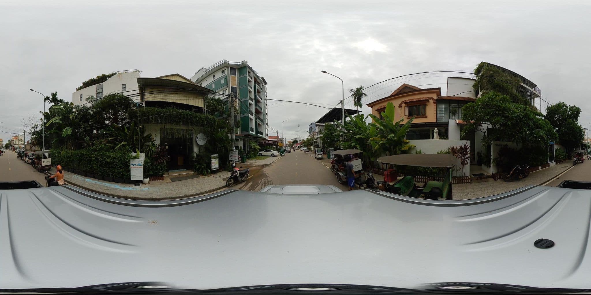 Street view near Friendly Villa, Siem Reap — © ThailandCambodia (CC BY-SA · Mapillary)