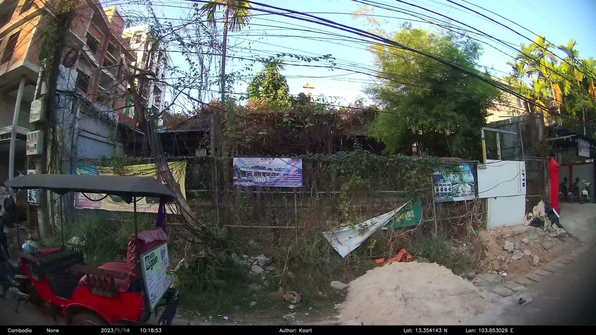 Street view near Khmer Masion Boutique, Siem Reap