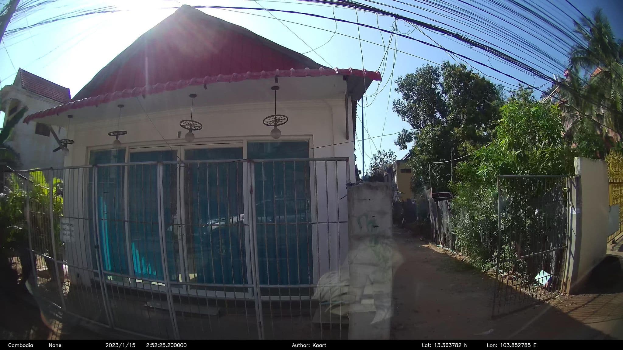 Street view near Okay 1 Villa, Siem Reap