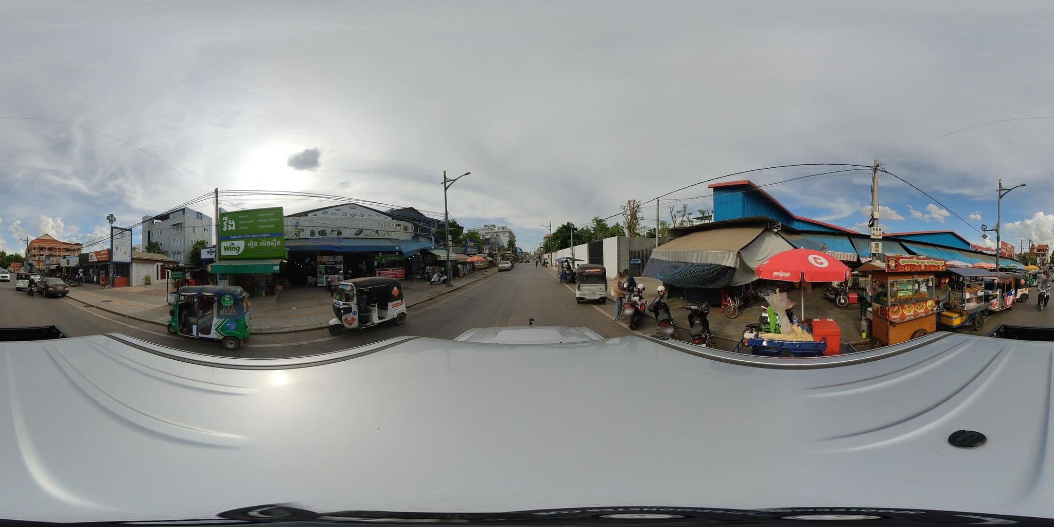 Street view near Thanak Thun, Siem Reap