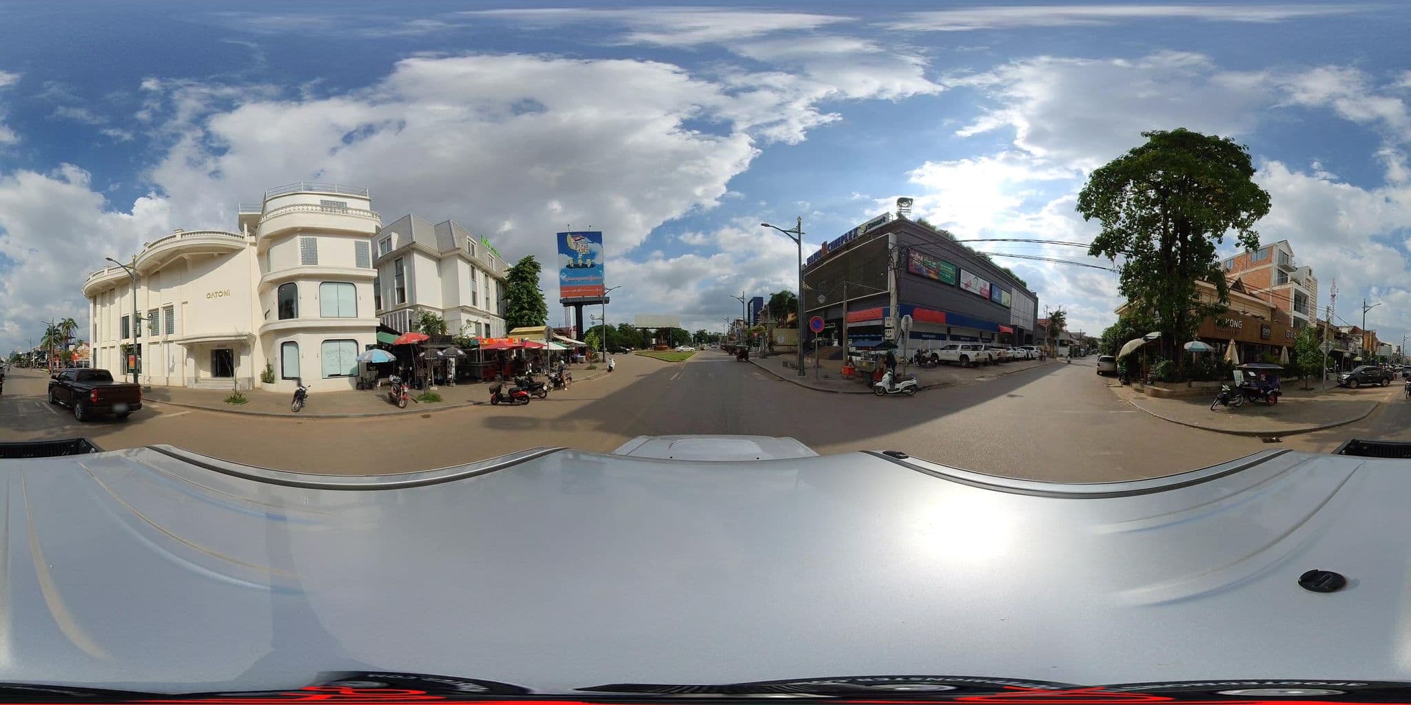 Street view near The Moon Villa, Siem Reap — © ThailandCambodia (CC BY-SA · Mapillary)