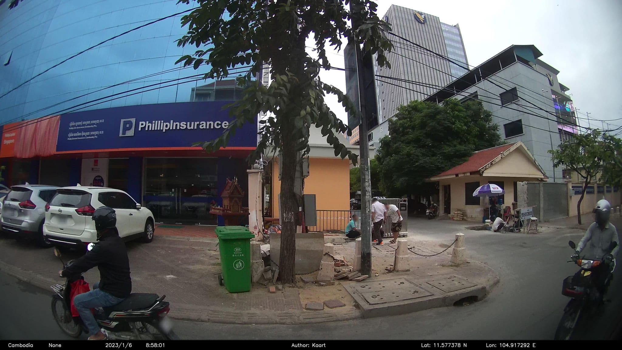 Street view near U-E, Phnom Penh