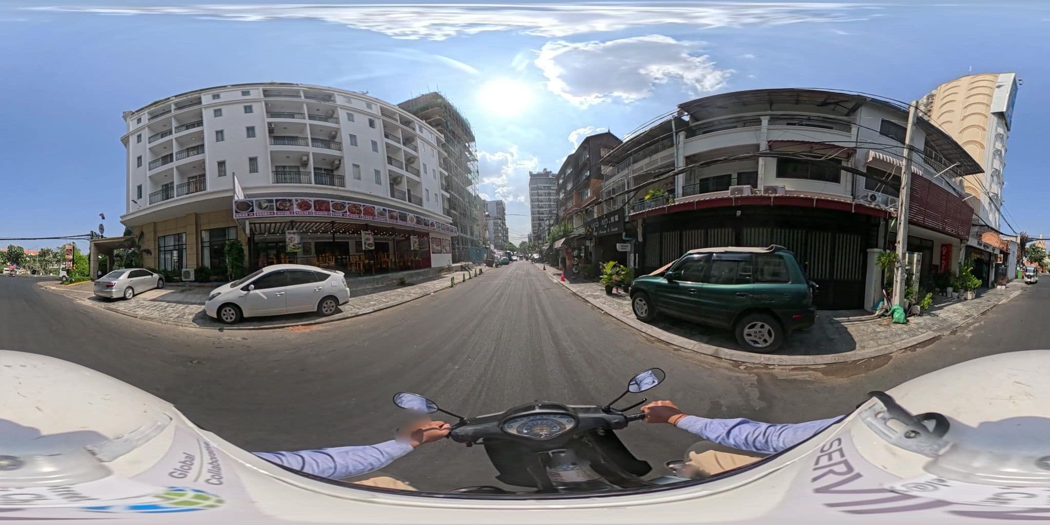 Street view near Same Same, Phnom Penh