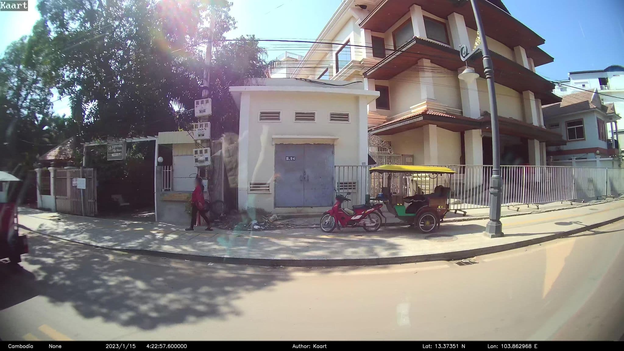Street view near Tokay, Siem Reap