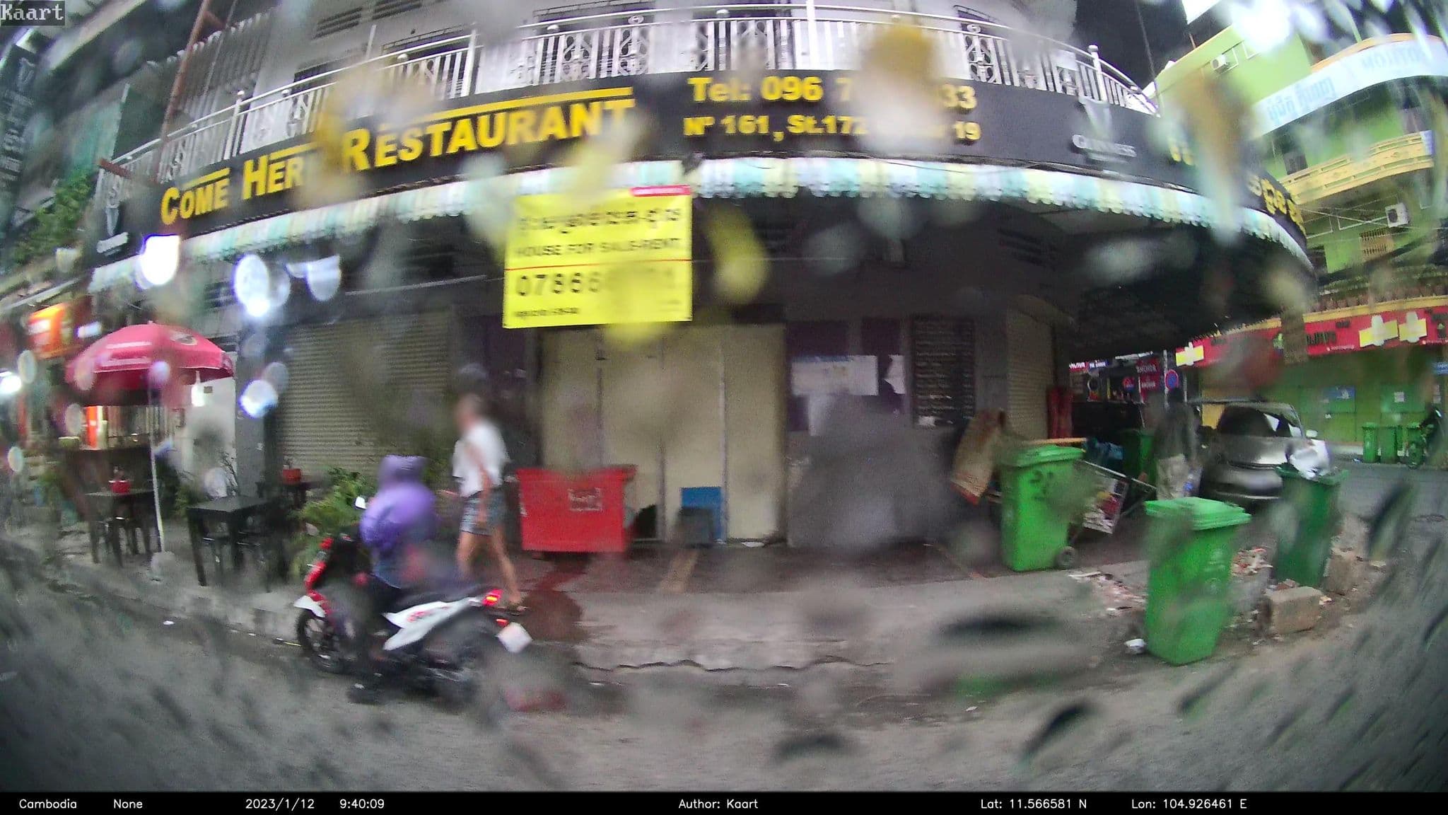 Street view near Happy Backpackers, Phnom Penh