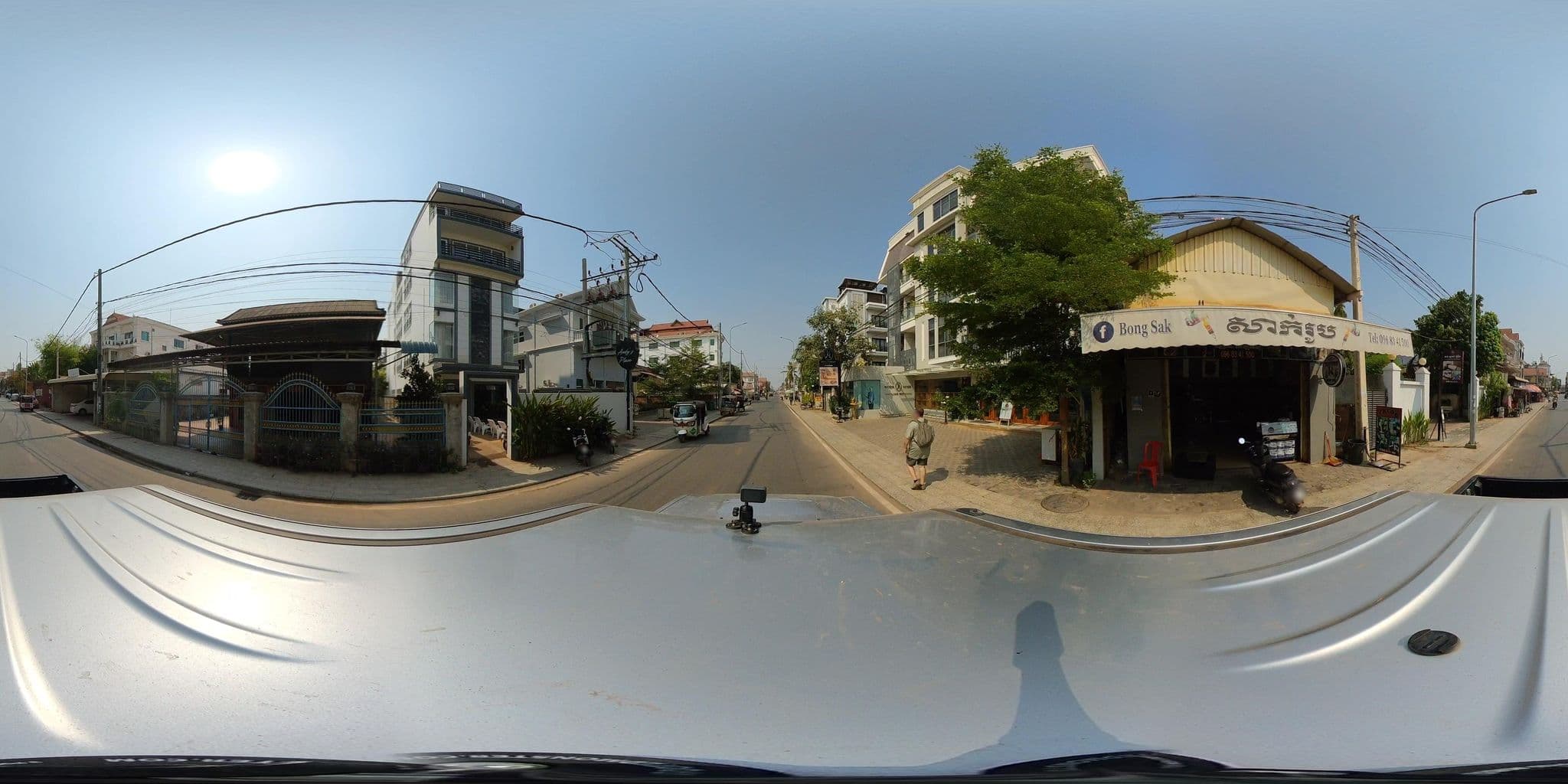 Street view near Surmetta Inn, Siem Reap