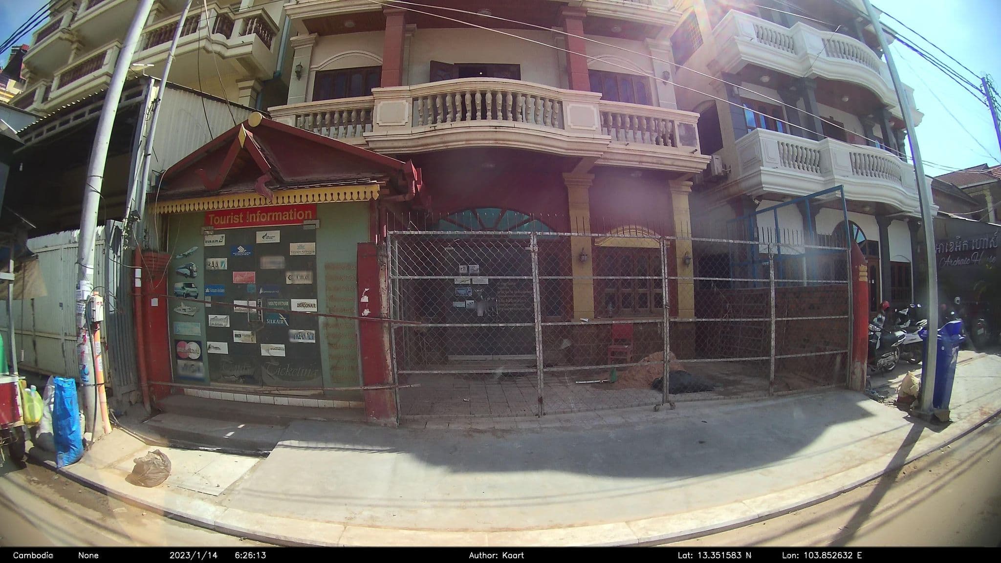 Street view near Dancing Frog, Siem Reap