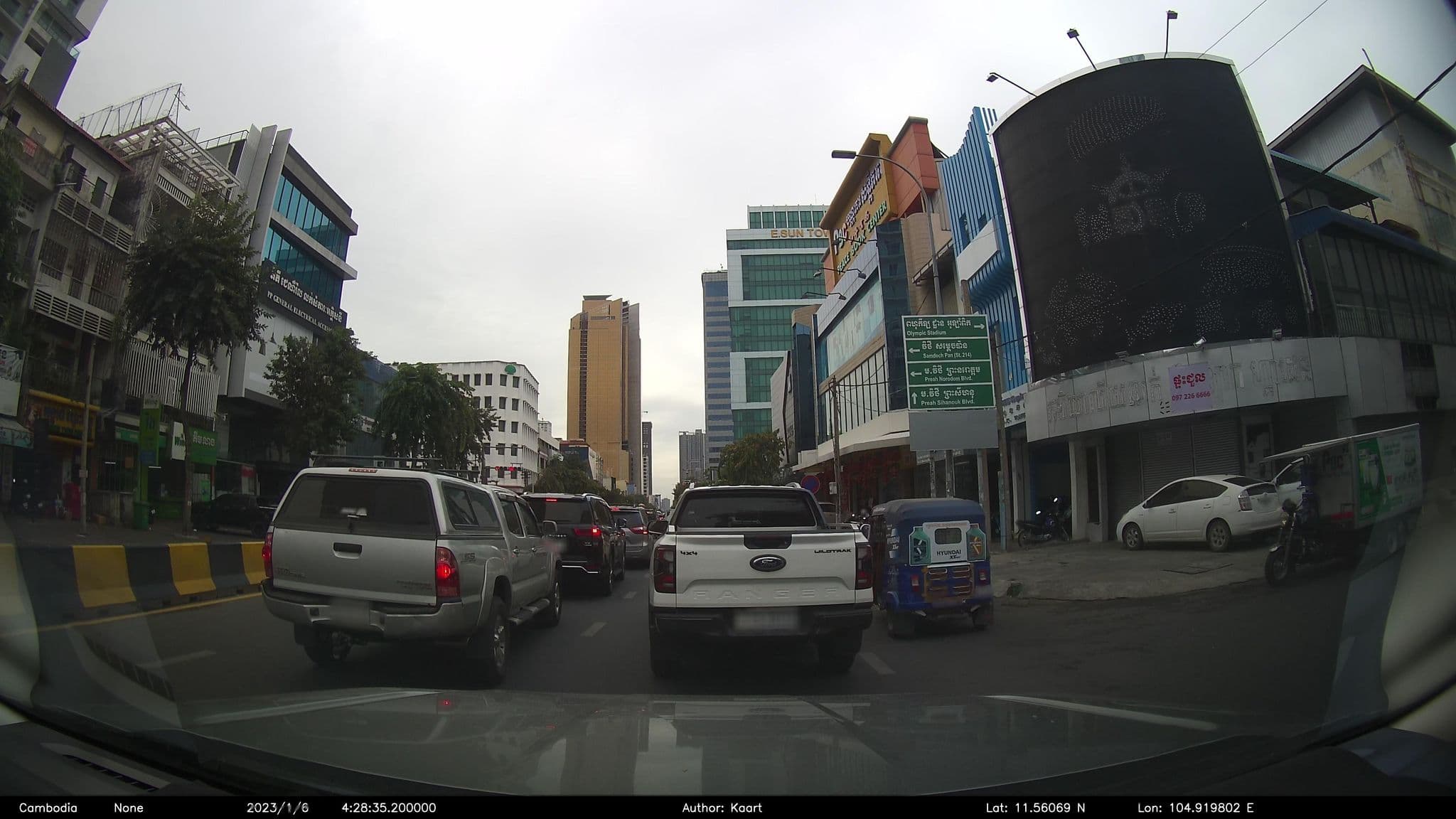 Street view near Favour, Phnom Penh
