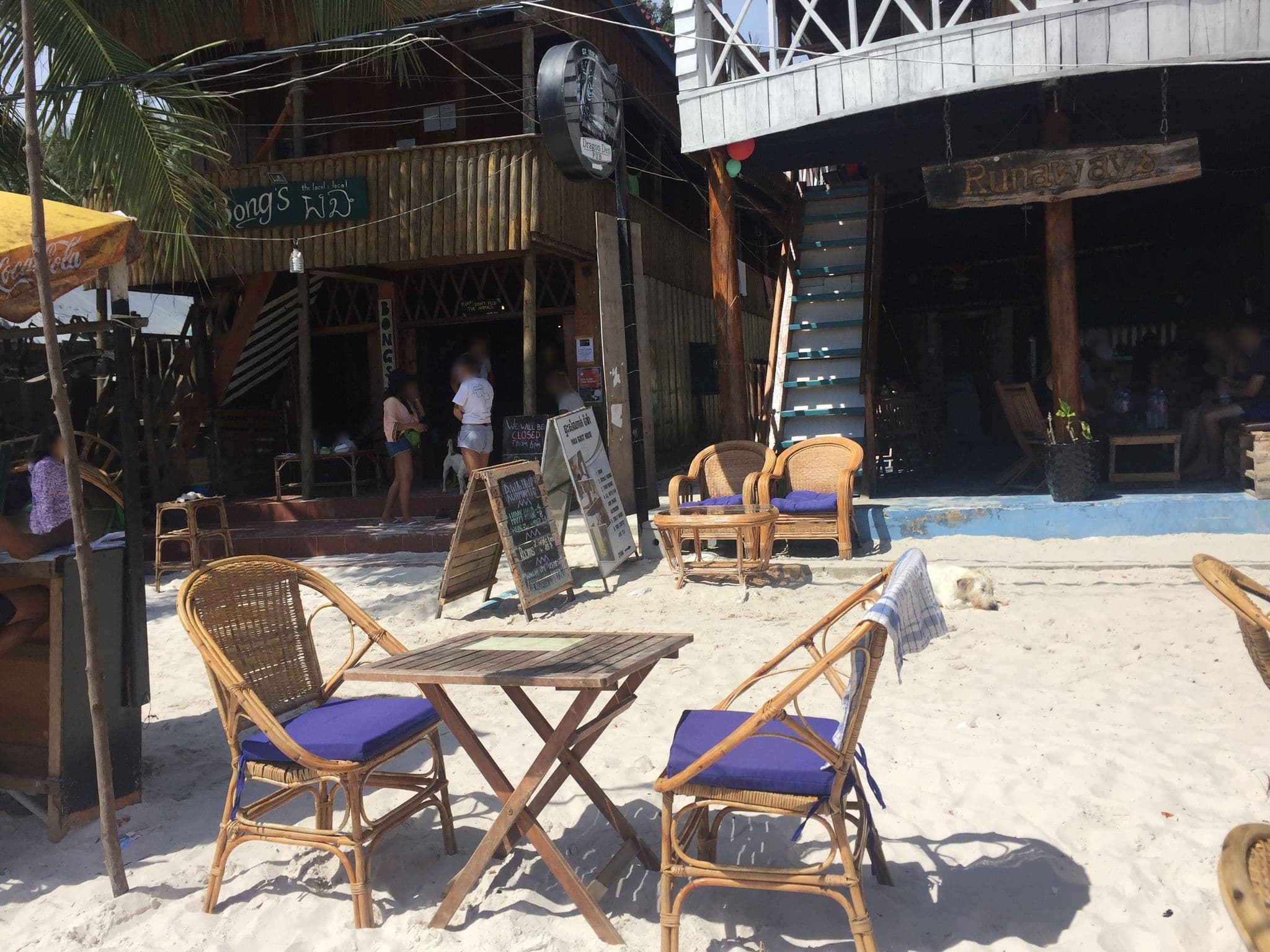 Street view near Easy Guesthouse, Sihanoukville