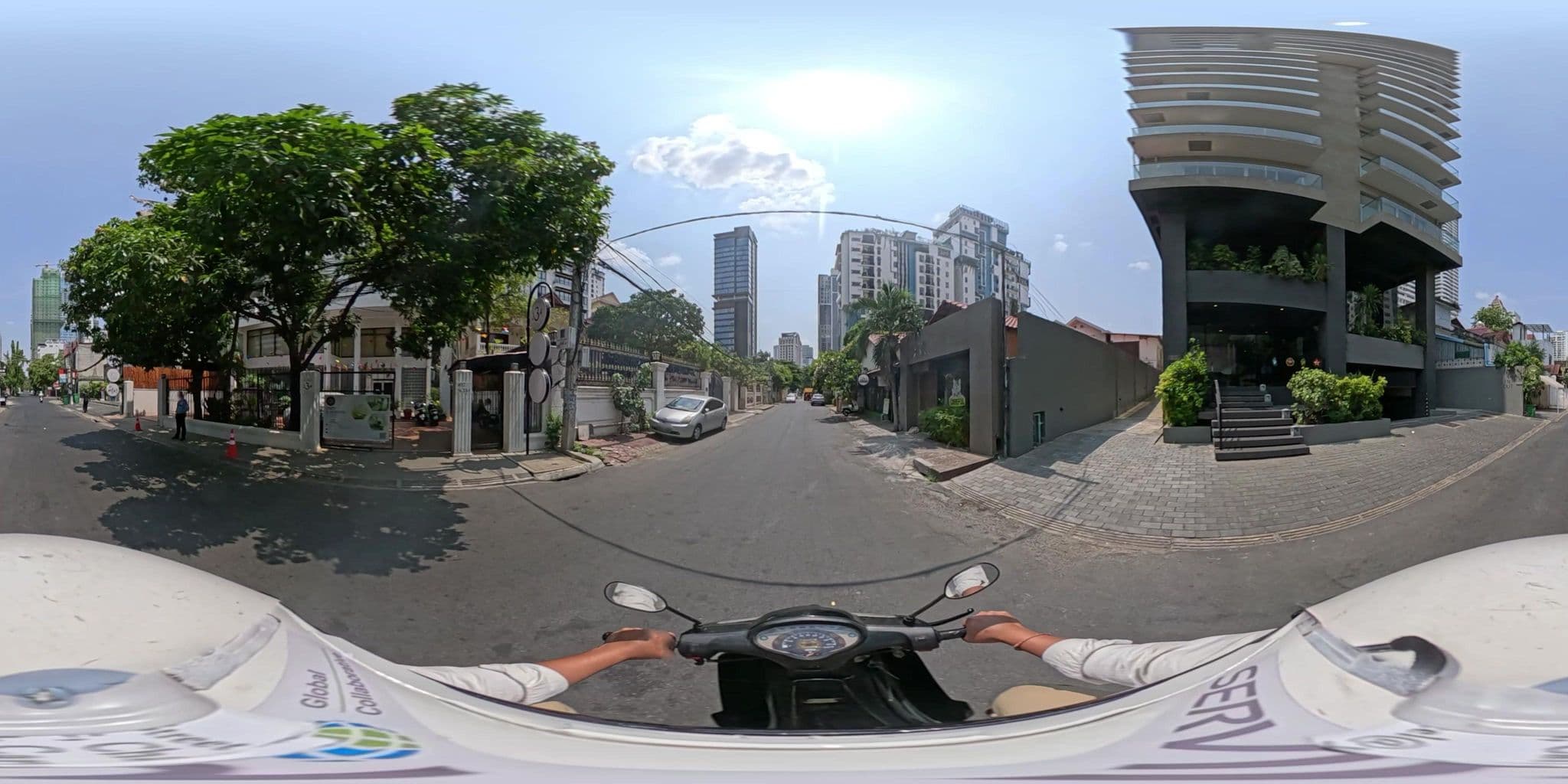 Street view near Cozy Boutique, Phnom Penh