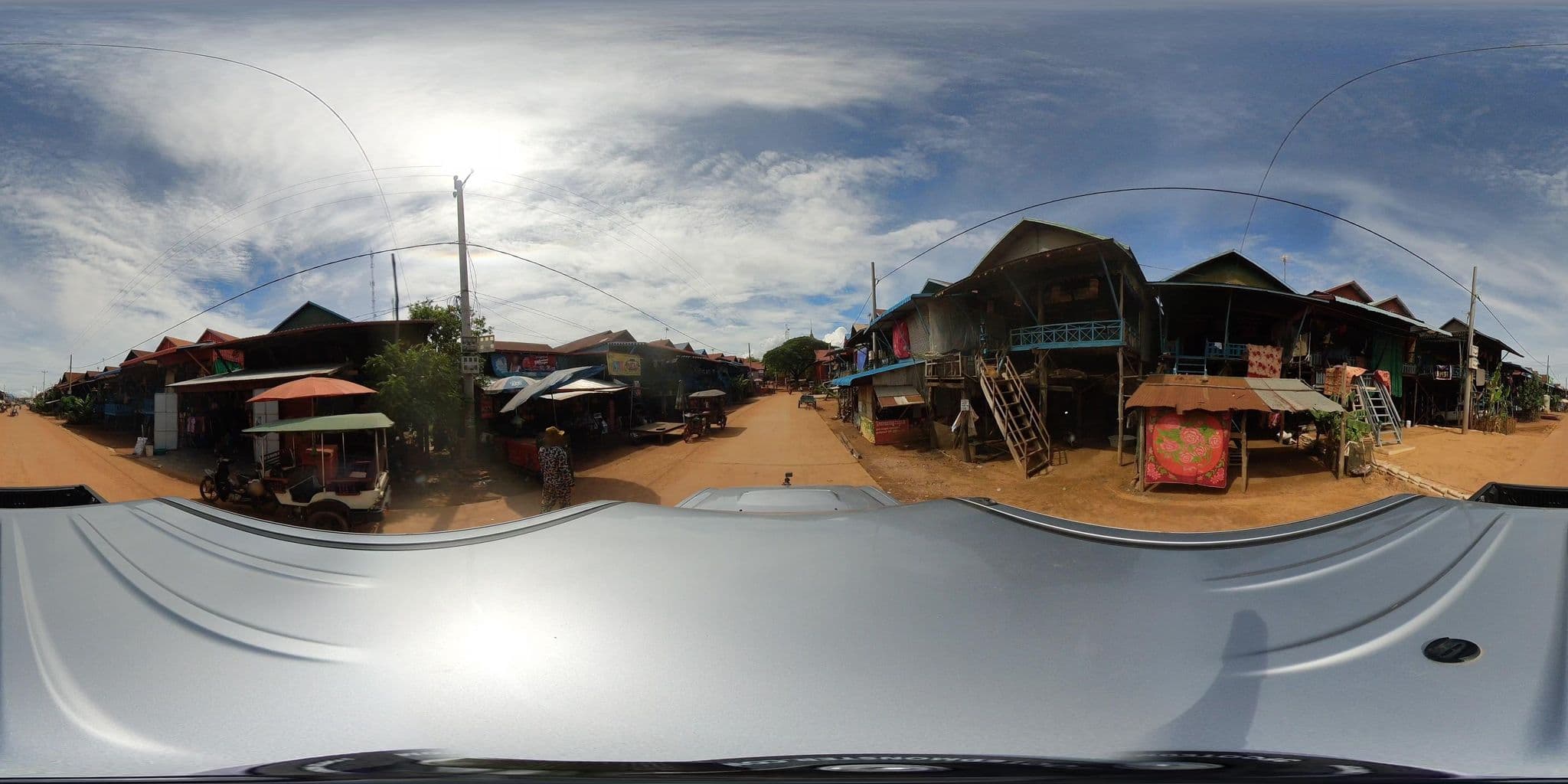 Street view near Vuth Khoan Guest House, Siem Reap
