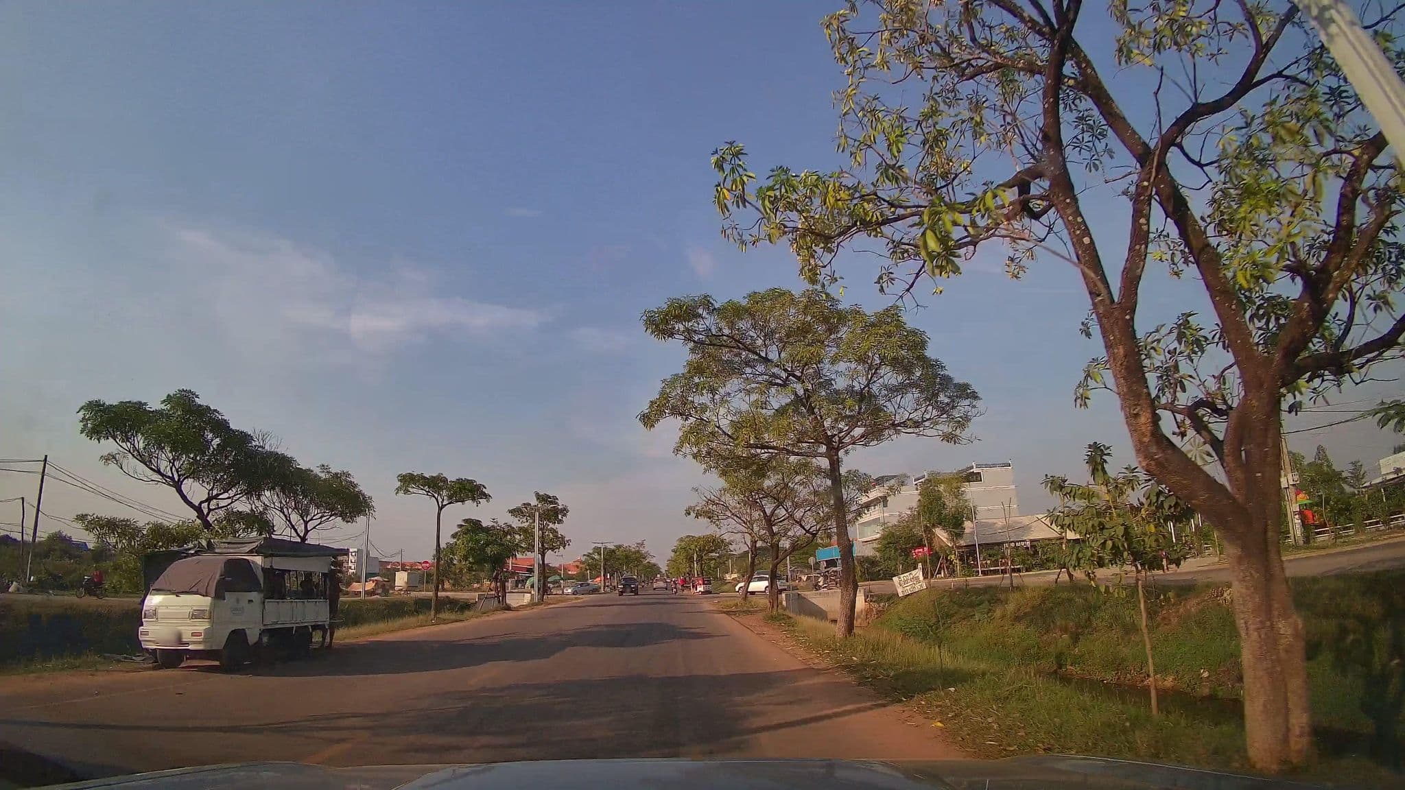 Street view near Summer Villa Resort, Siem Reap