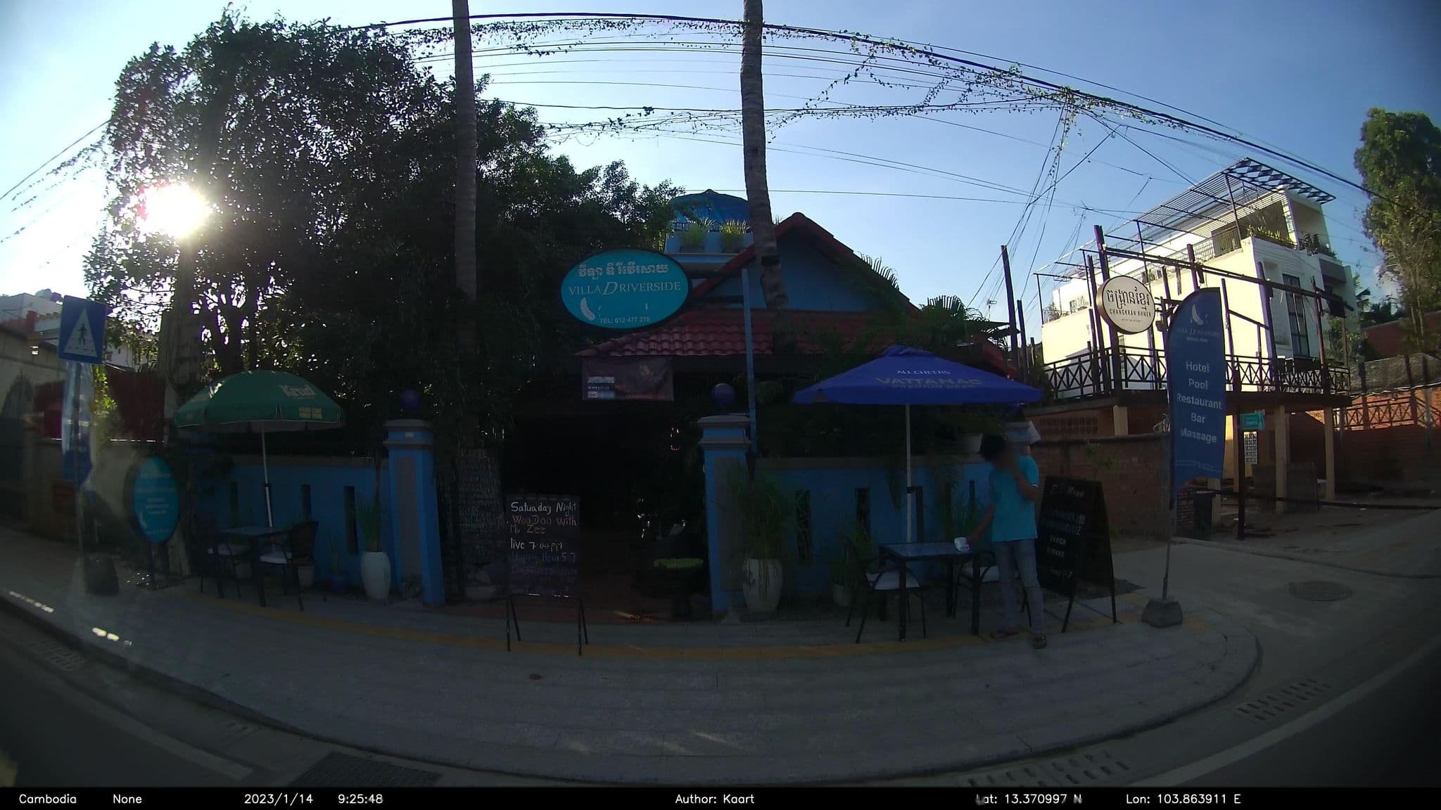 Street view near River Retreat, Siem Reap