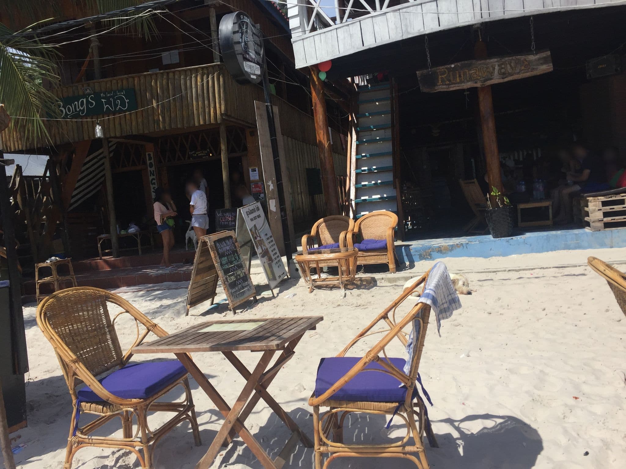 Street view near Travelers Hostel, Sihanoukville — © shrutim (CC BY-SA · Mapillary)
