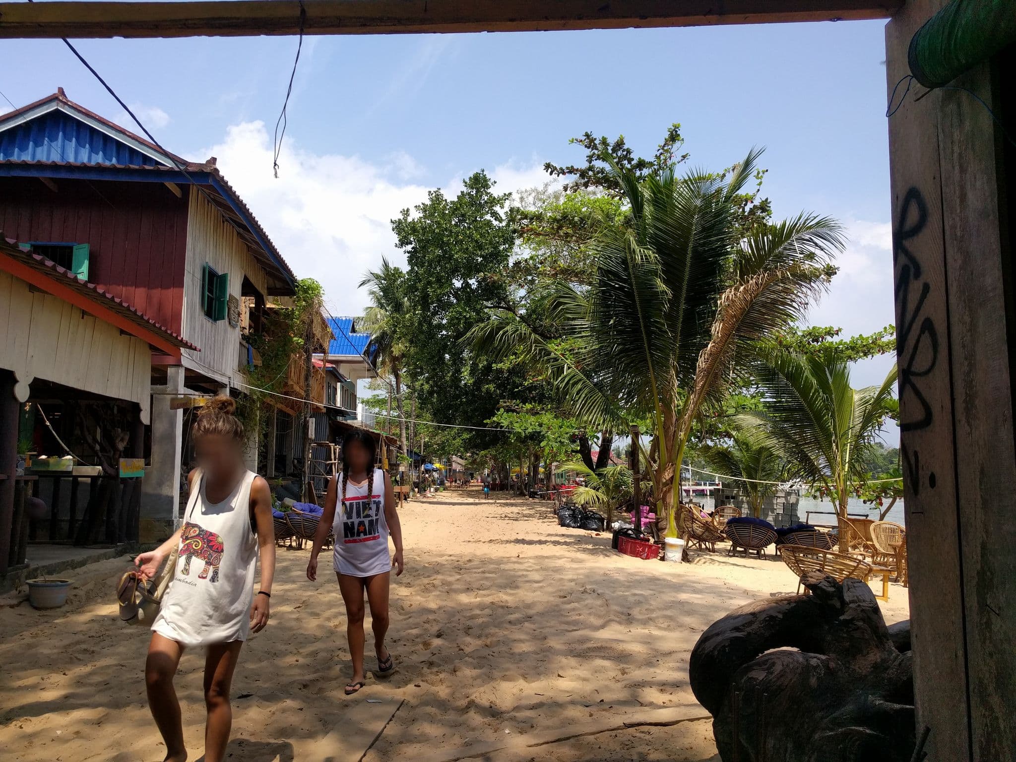 Street view near The Wildflower, Sihanoukville — © emackres (CC BY-SA · Mapillary)