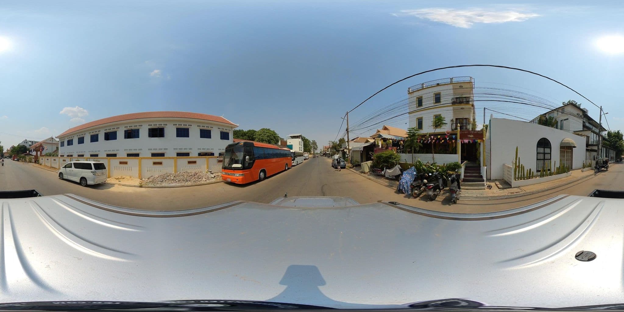 Street view near Beyond Yangon Boutique Inn, Siem Reap — © ThailandCambodia (CC BY-SA · Mapillary)