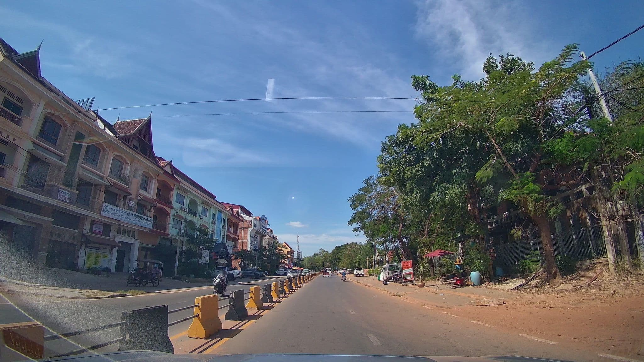 Street view near Boho Chic Villa, Siem Reap