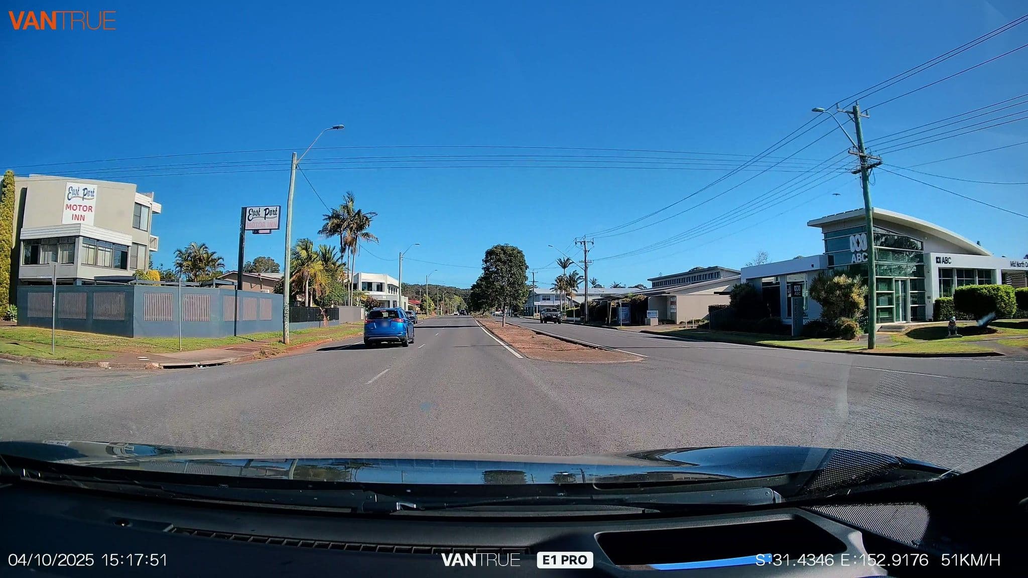 Street view near East Port Motor Inn, Port Macquarie — © davidar (CC BY-SA · Mapillary)