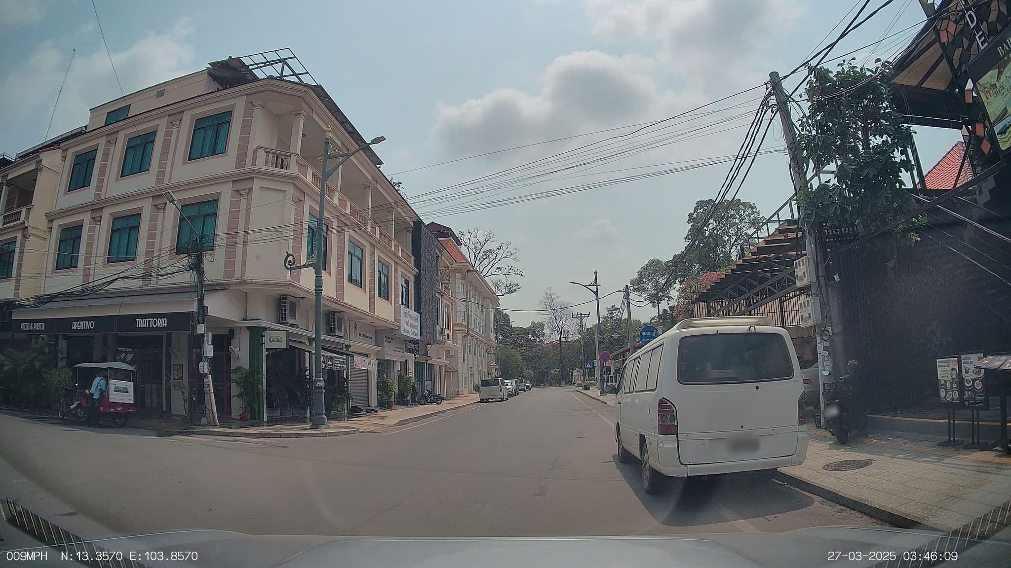 Street view near Soben Guesthouse, Siem Reap