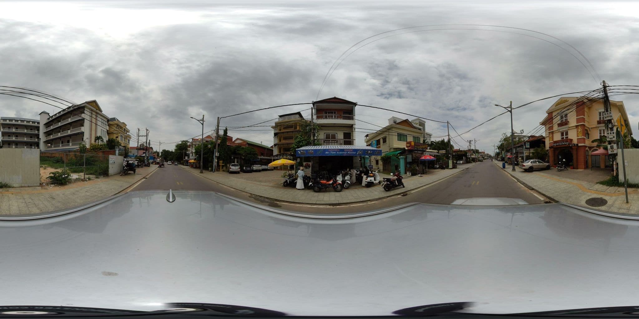 Street view near Molina 2 Guest House, Siem Reap — © ThailandCambodia (CC BY-SA · Mapillary)