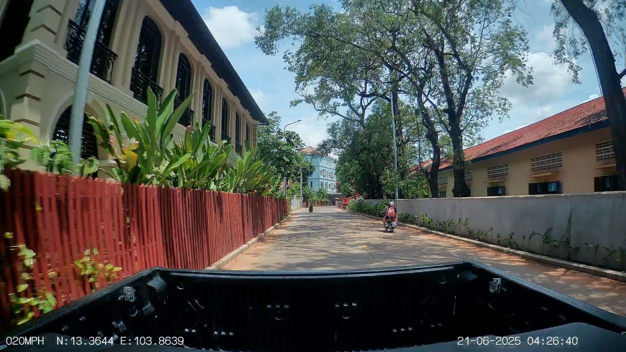 Street view near Heritage Suites Hotel, Siem Reap — © ThailandCambodia (CC BY-SA · Mapillary)