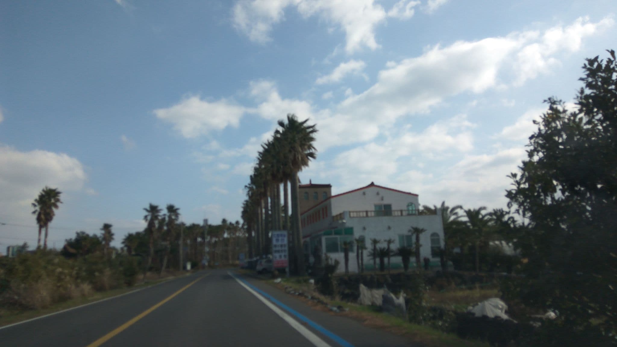 Street view near 드림캐슬펜션민박 (Deurim Castle Pansion Homestay), Seogwipo — © eneerhut (CC BY-SA · Mapillary)