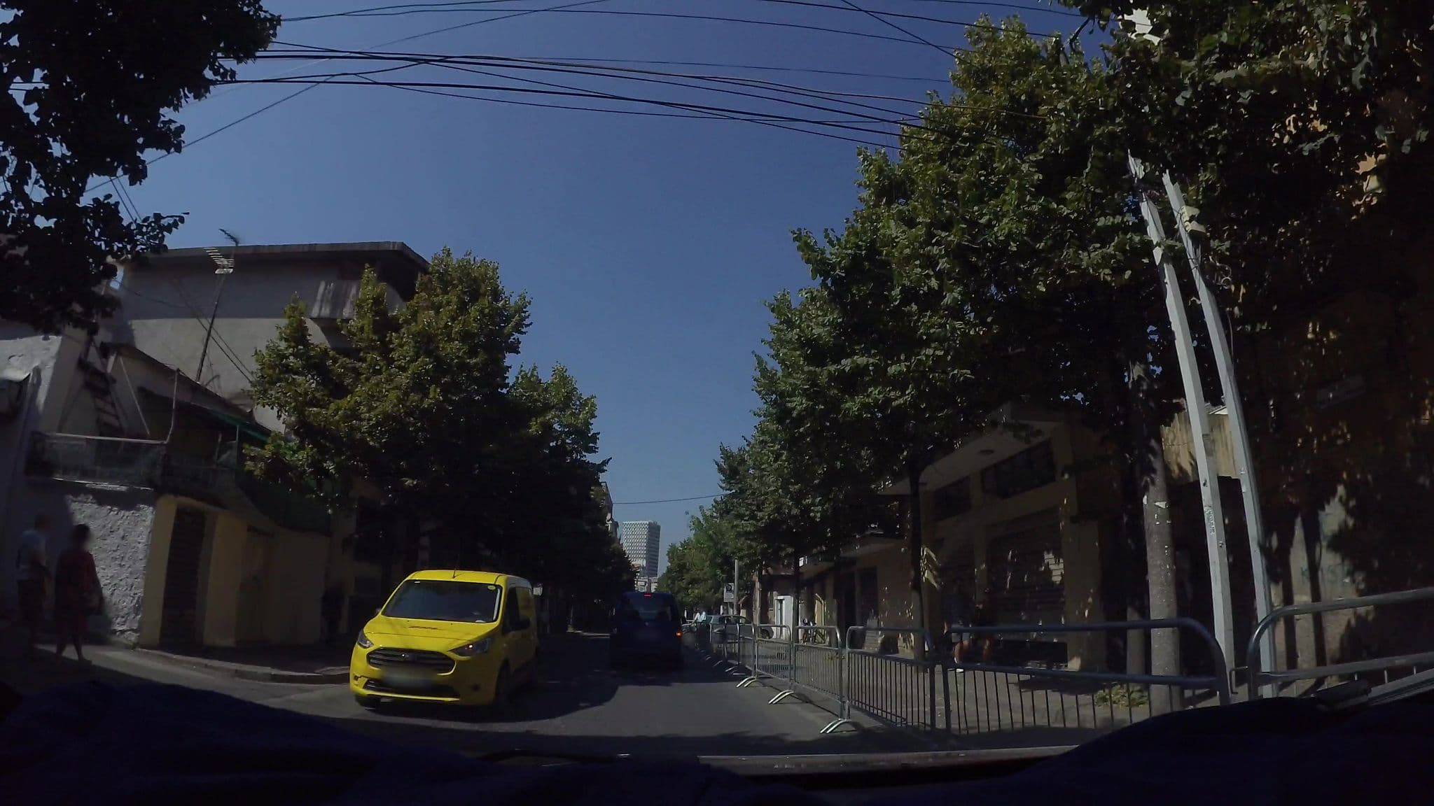 Street view near Tufina Hostel, Tirana