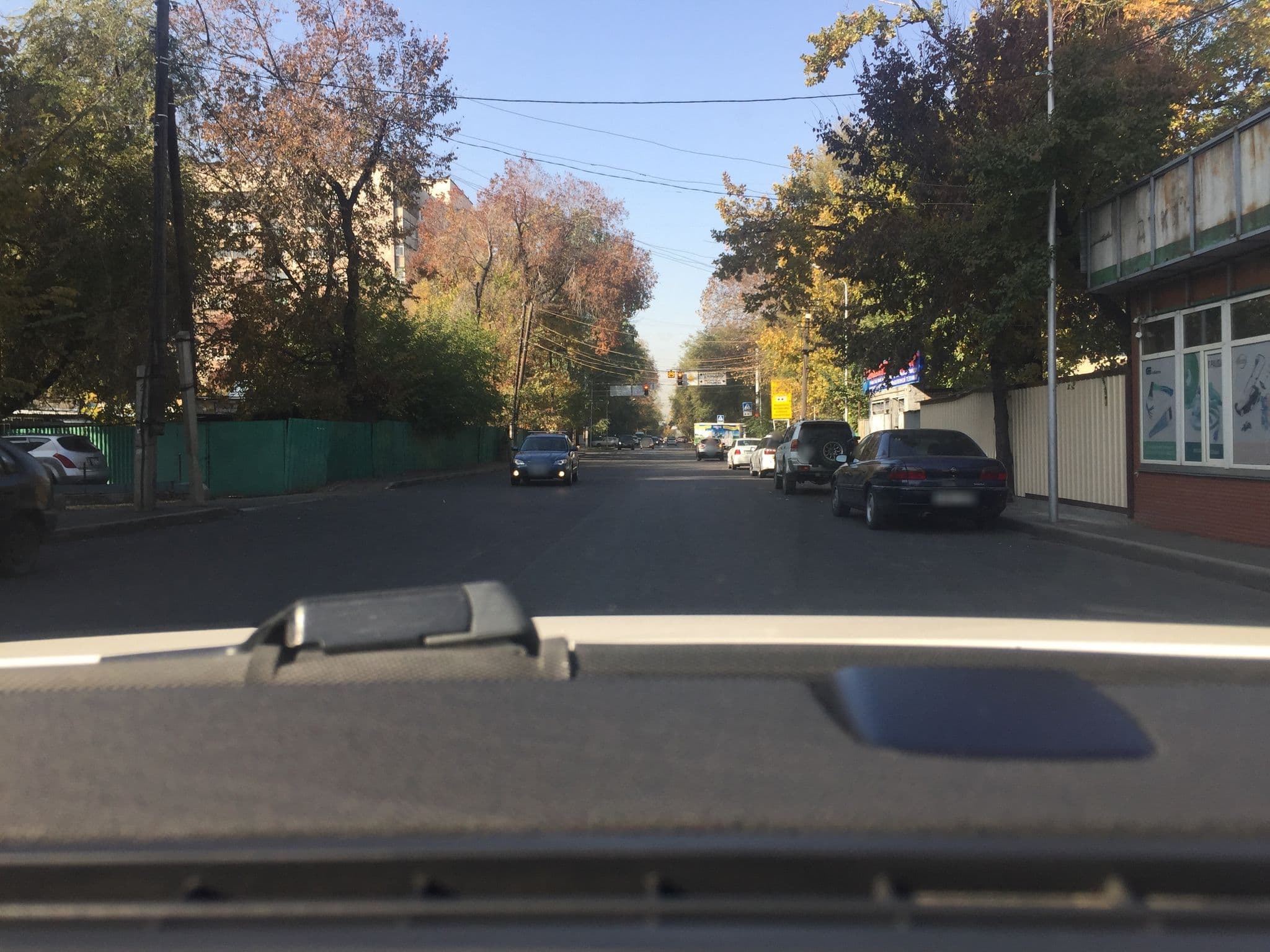 Street view near Plaza Hotel Almaty, Almaty — © 99problems (CC BY-SA · Mapillary)