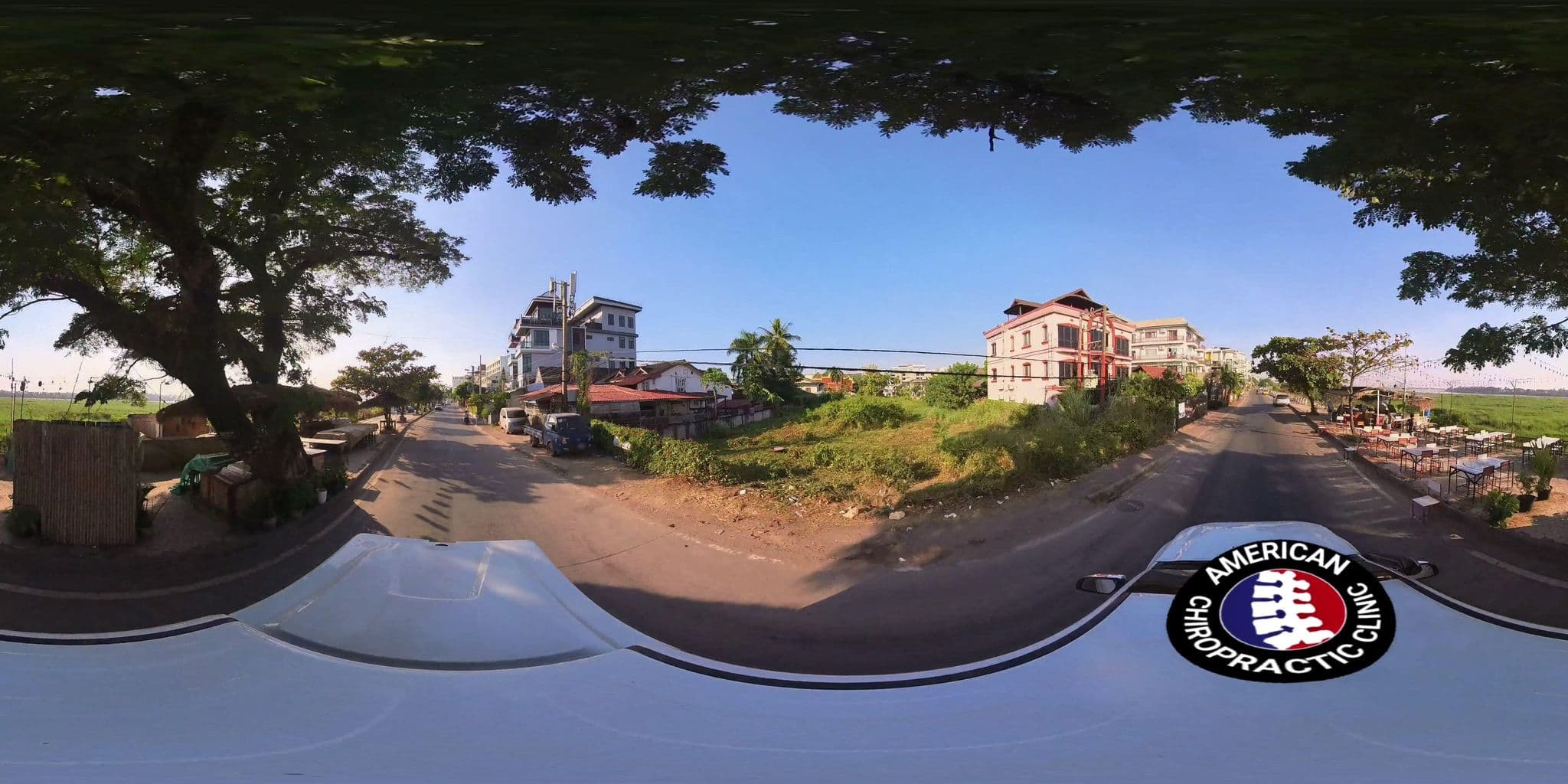 Street view near Beau Rivage Mekong, Vientiane