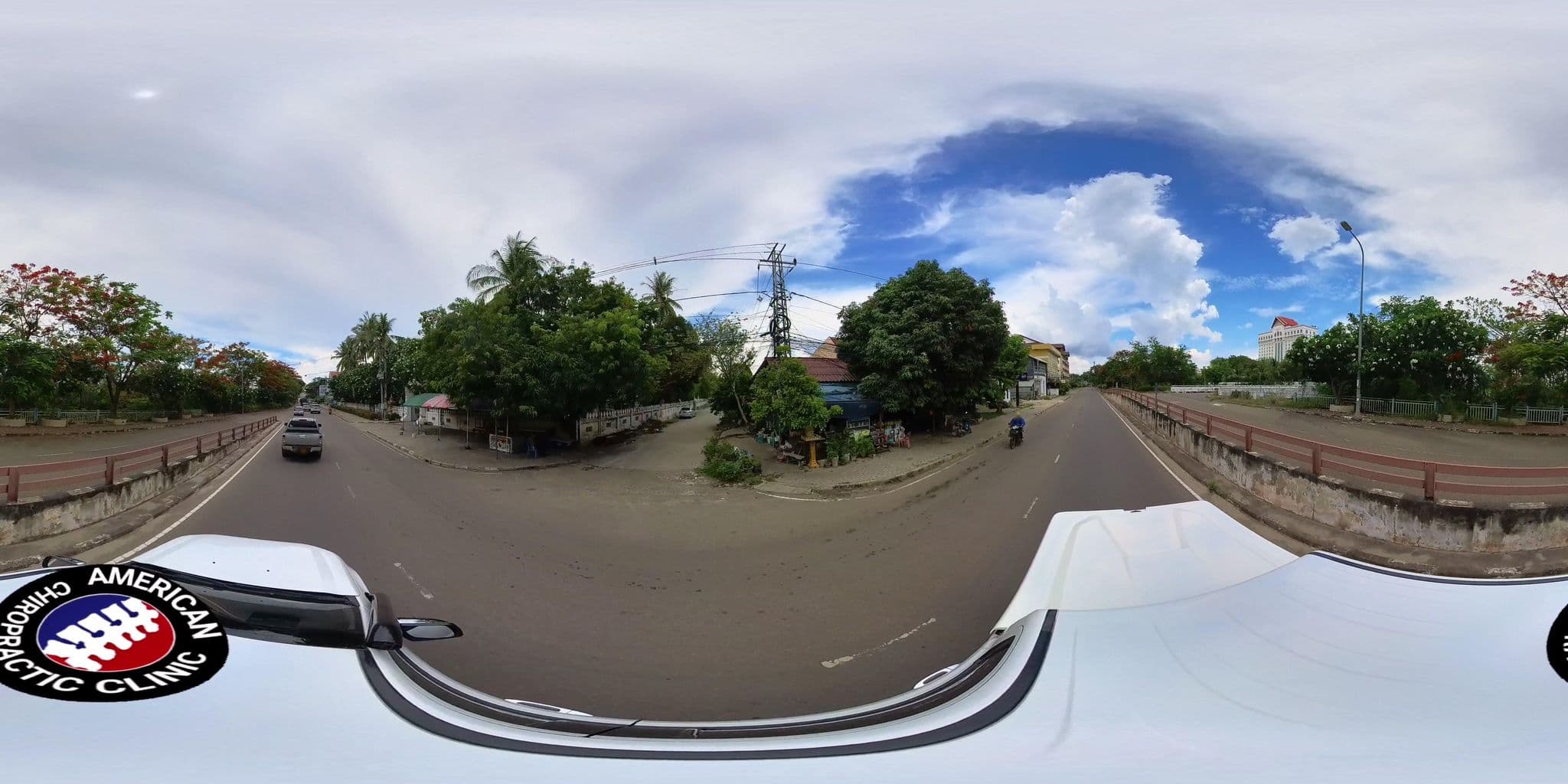 Street view near Chanthasom, Vientiane — © DrLogan (CC BY-SA · Mapillary)