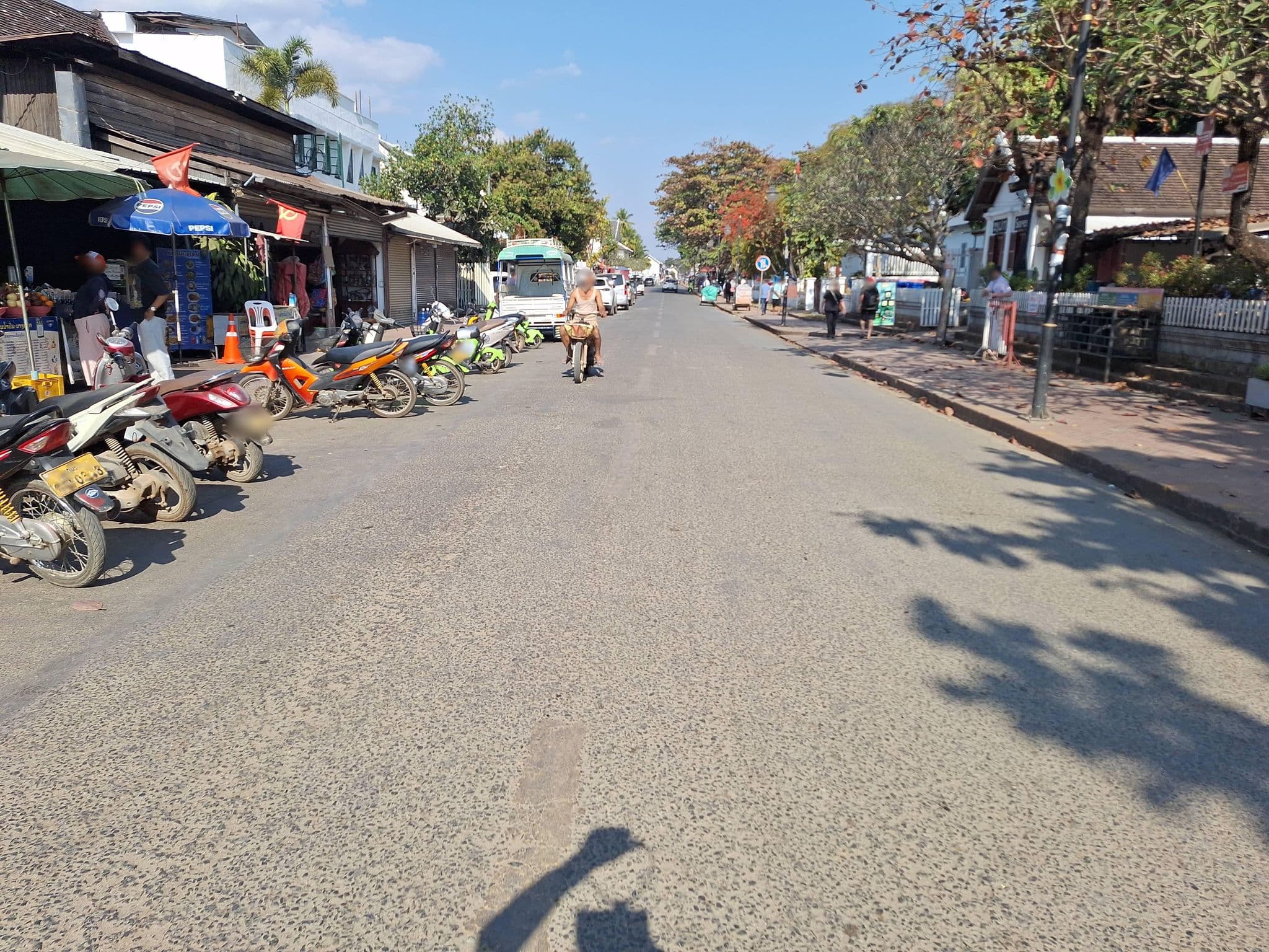 Street view near Ancient Luang Prabang Hotel, Luang Prabang