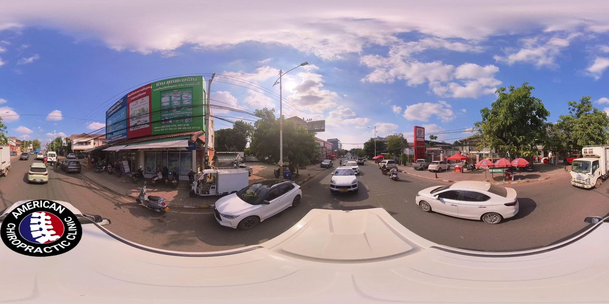 Street view near Villa That Luang, Vientiane
