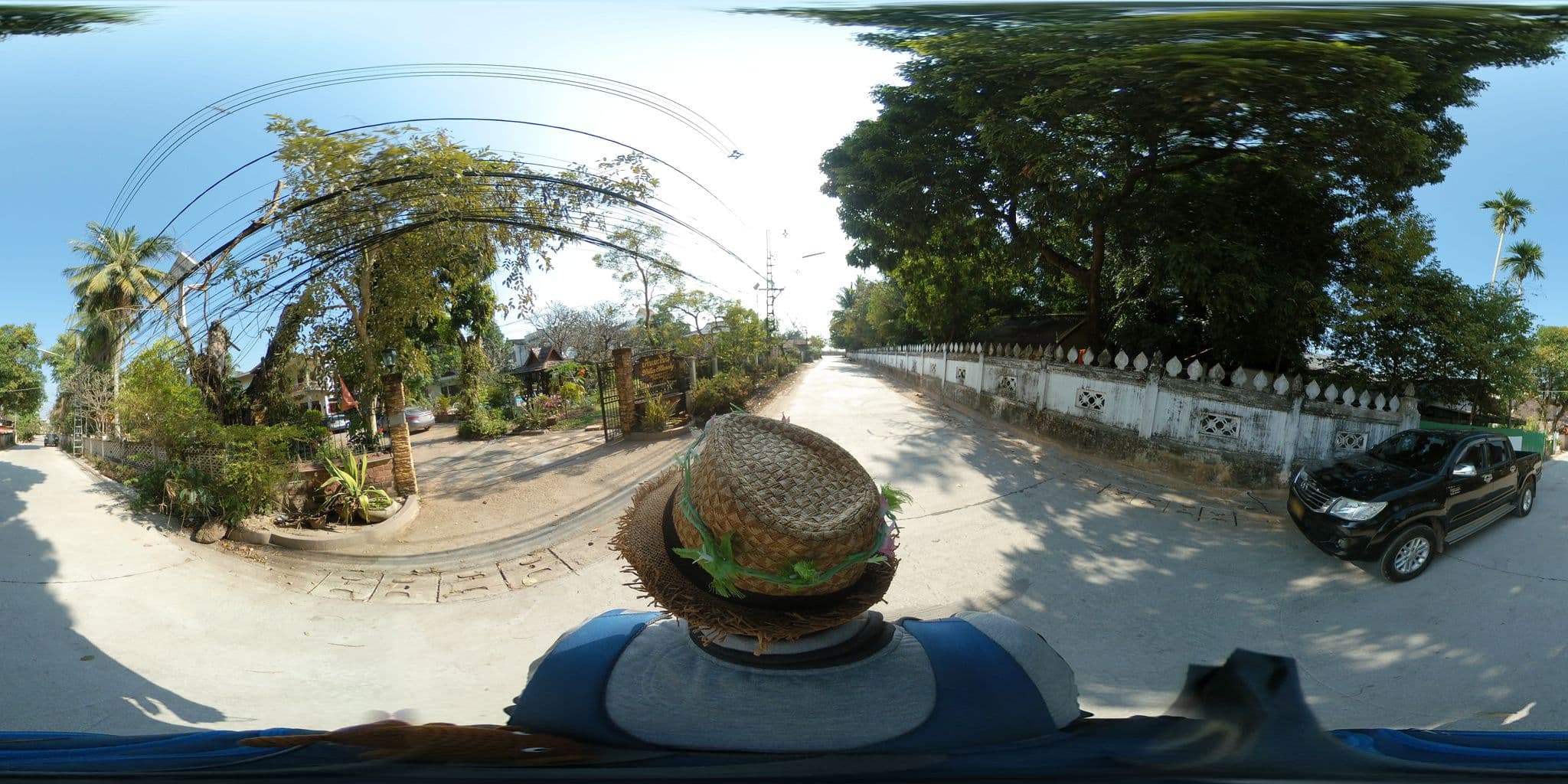 Street view near Villa Manoly, Vientiane