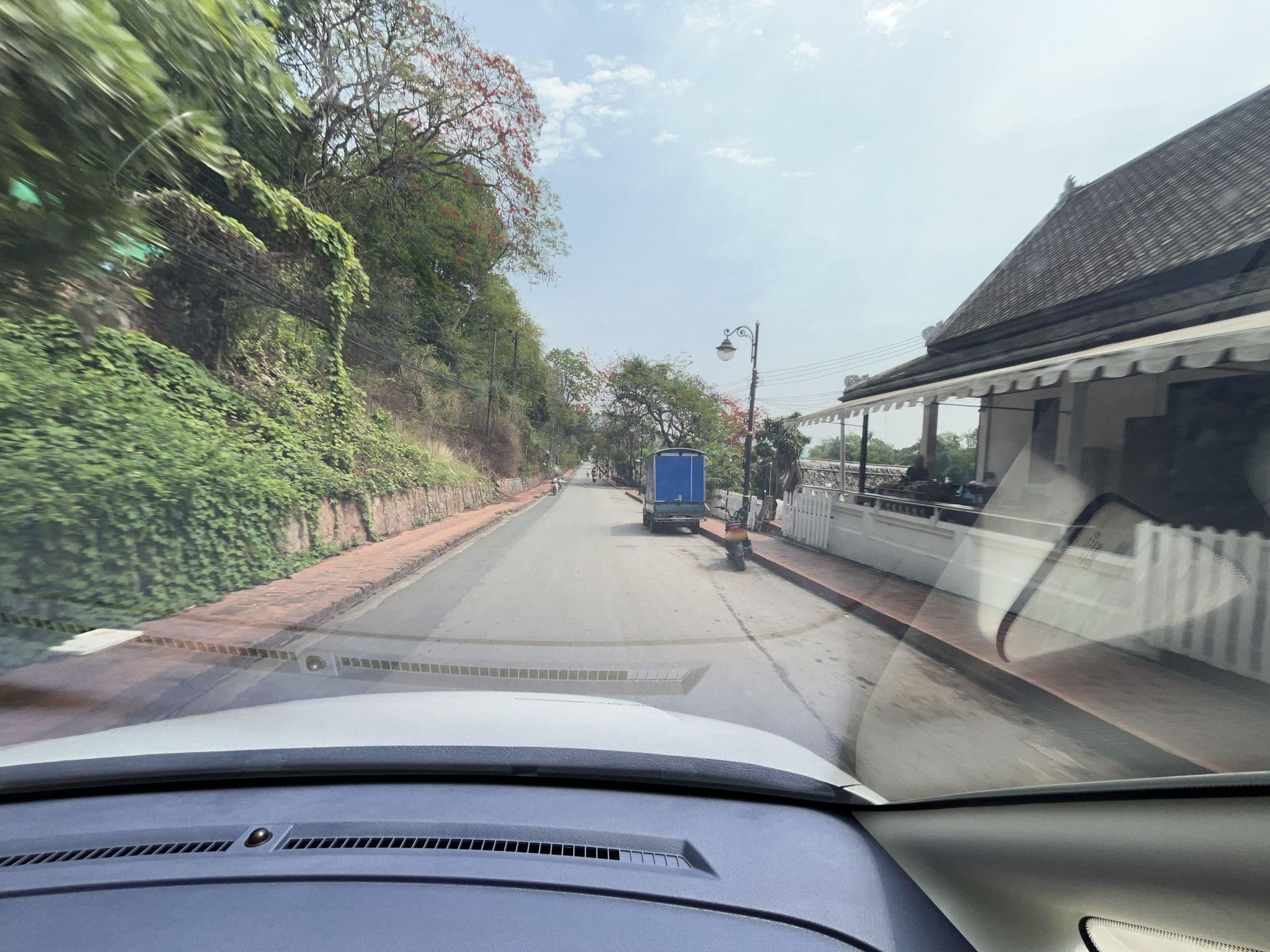 Street view near Namkhan Riverside, Luang Prabang