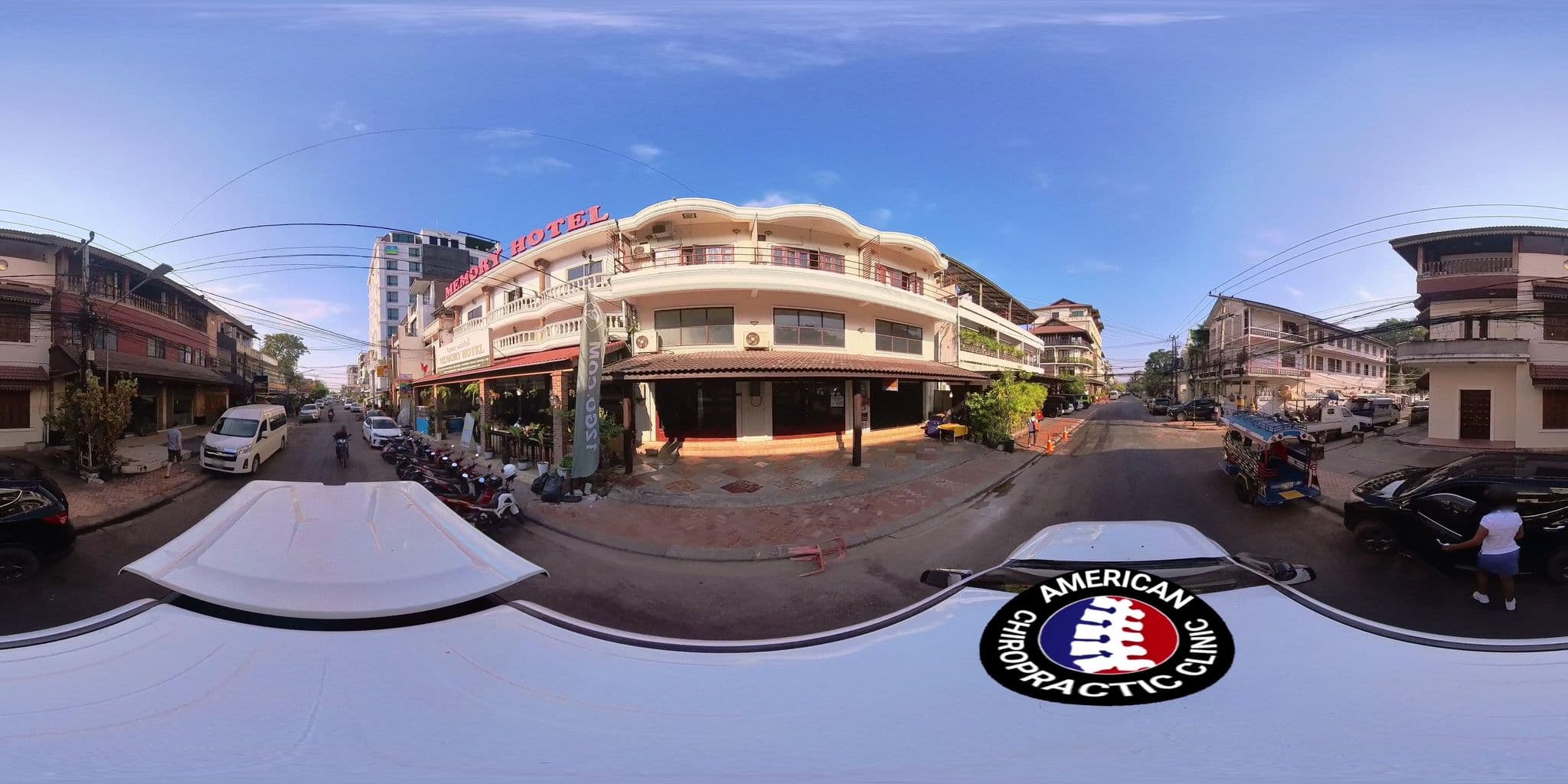 Street view near Memory Hotel, Vientiane