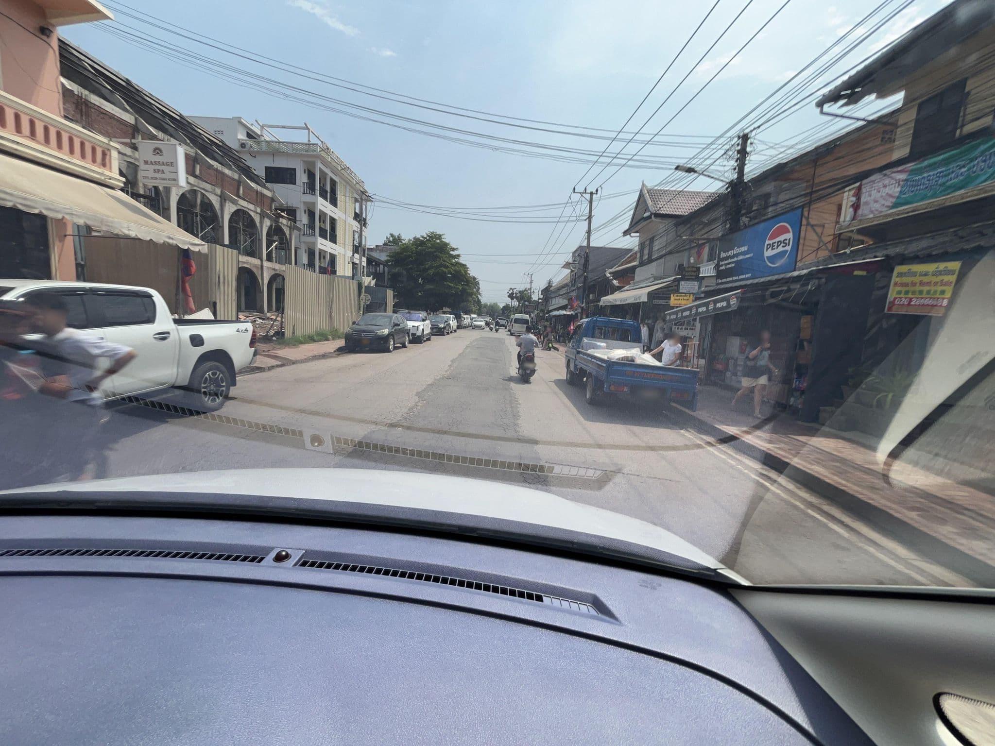 Street view near Lucky hostel, Luang Prabang