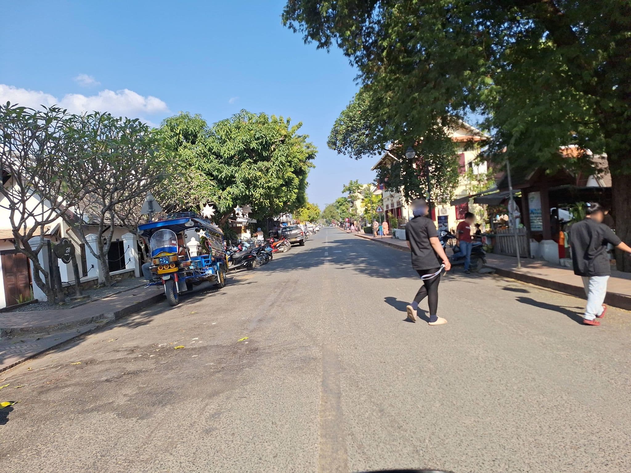 Street view near Villa Ban Lakkham, Luang Prabang
