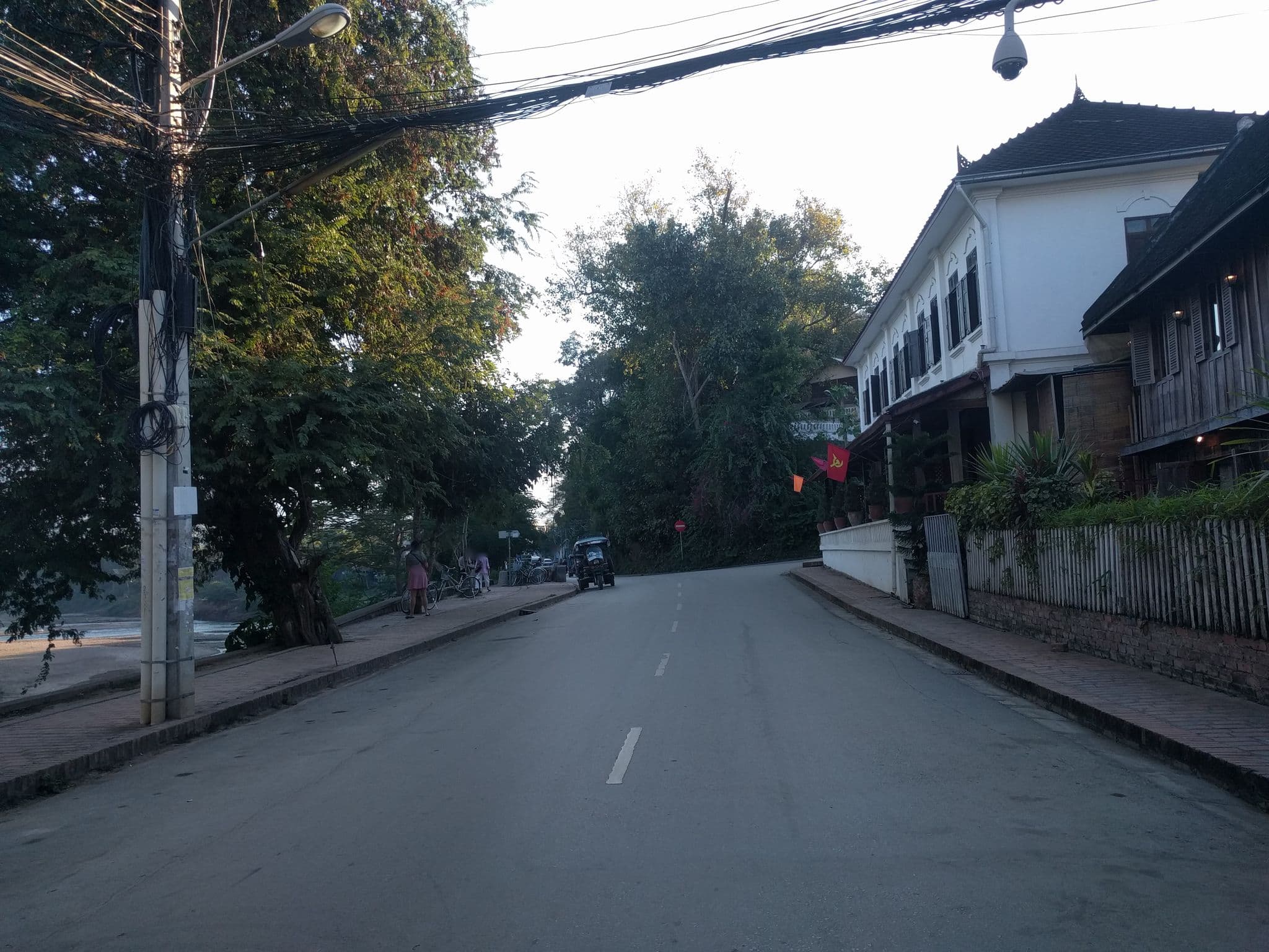 Street view near Saynamkhan River View, Luang Prabang