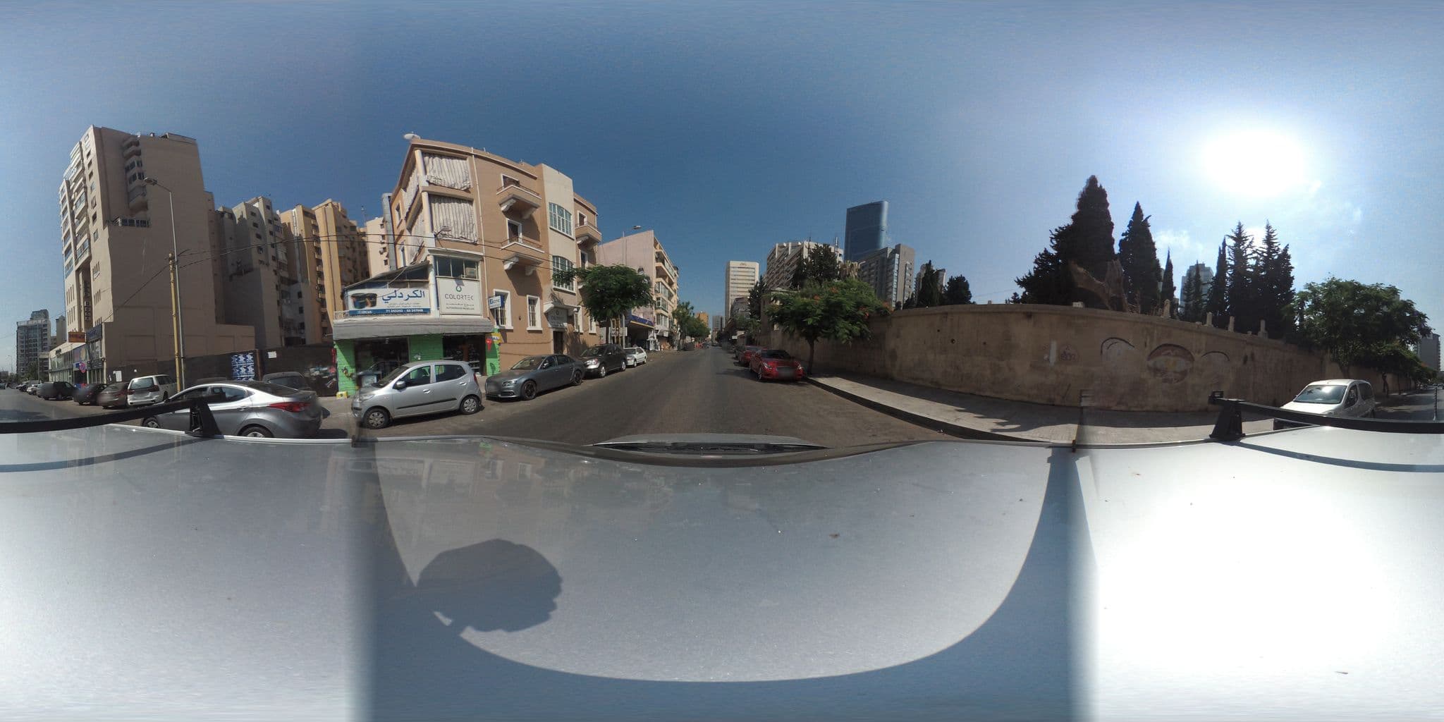 Street view near The Living by Beirut Homes, Beirut — © sandroeid (CC BY-SA · Mapillary)