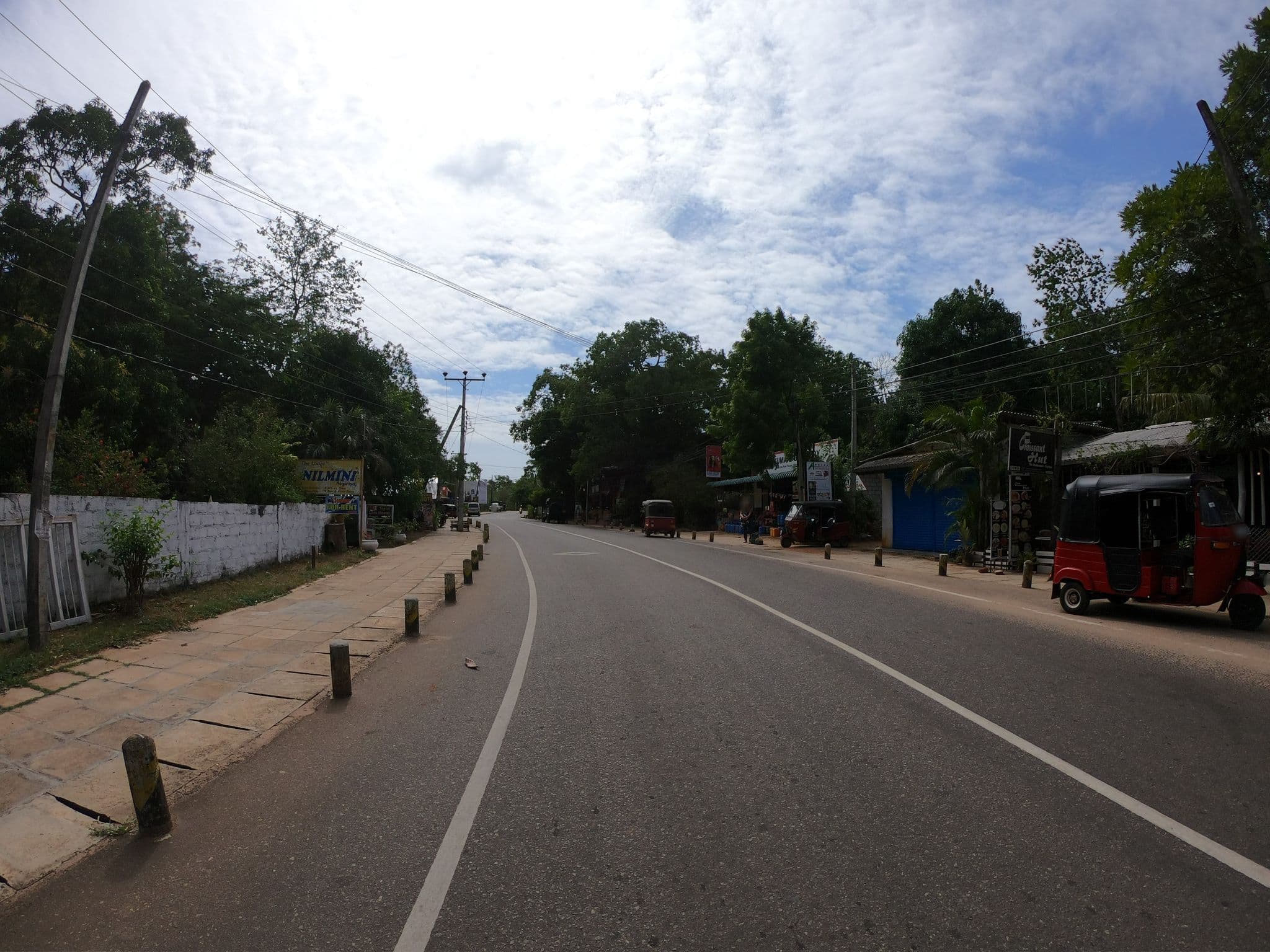 Street view near Nilmini Lodge, Sigiriya — © paulinus (CC BY-SA · Mapillary)
