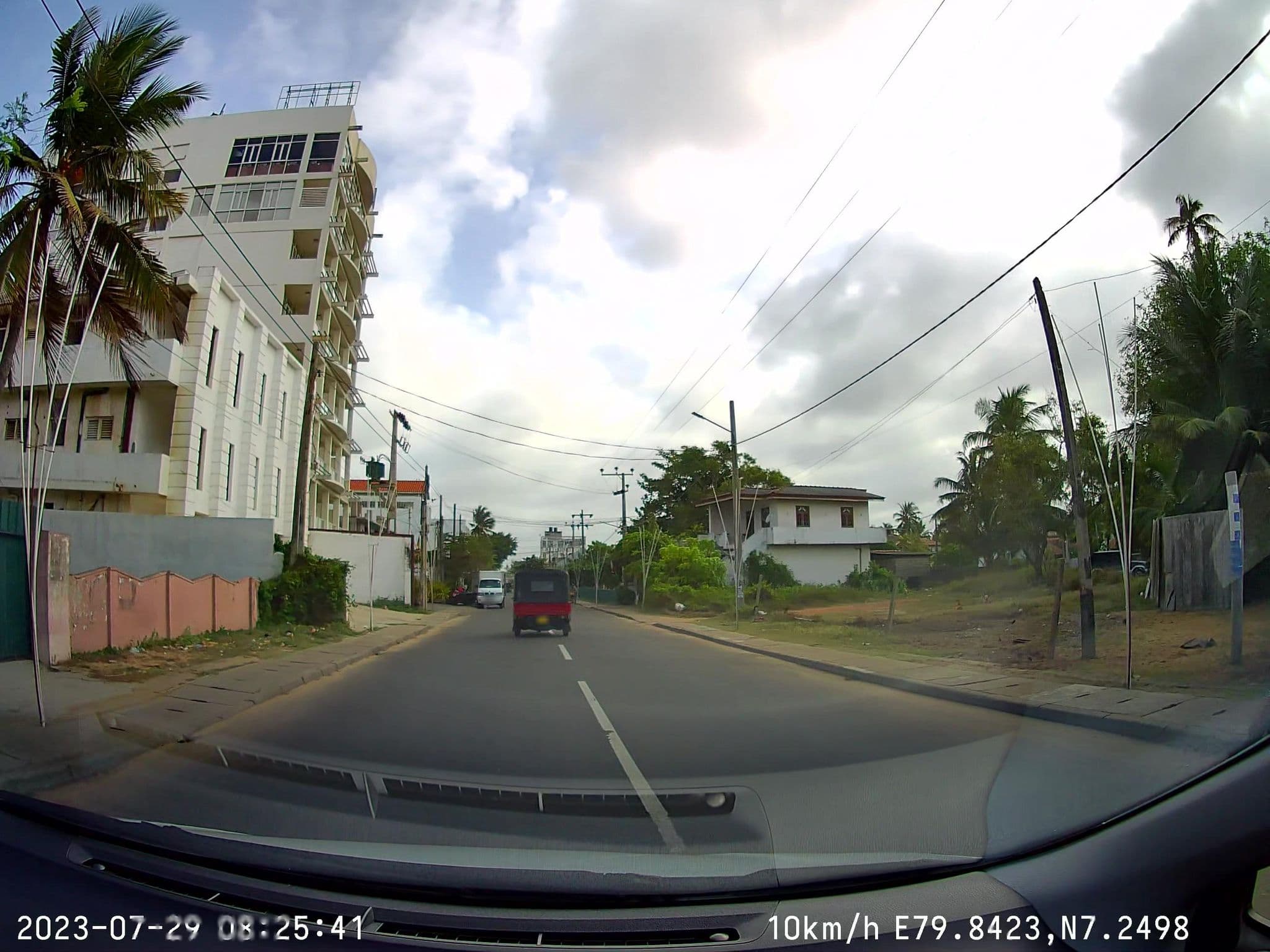 Street view near Beach Lodge, Negombo